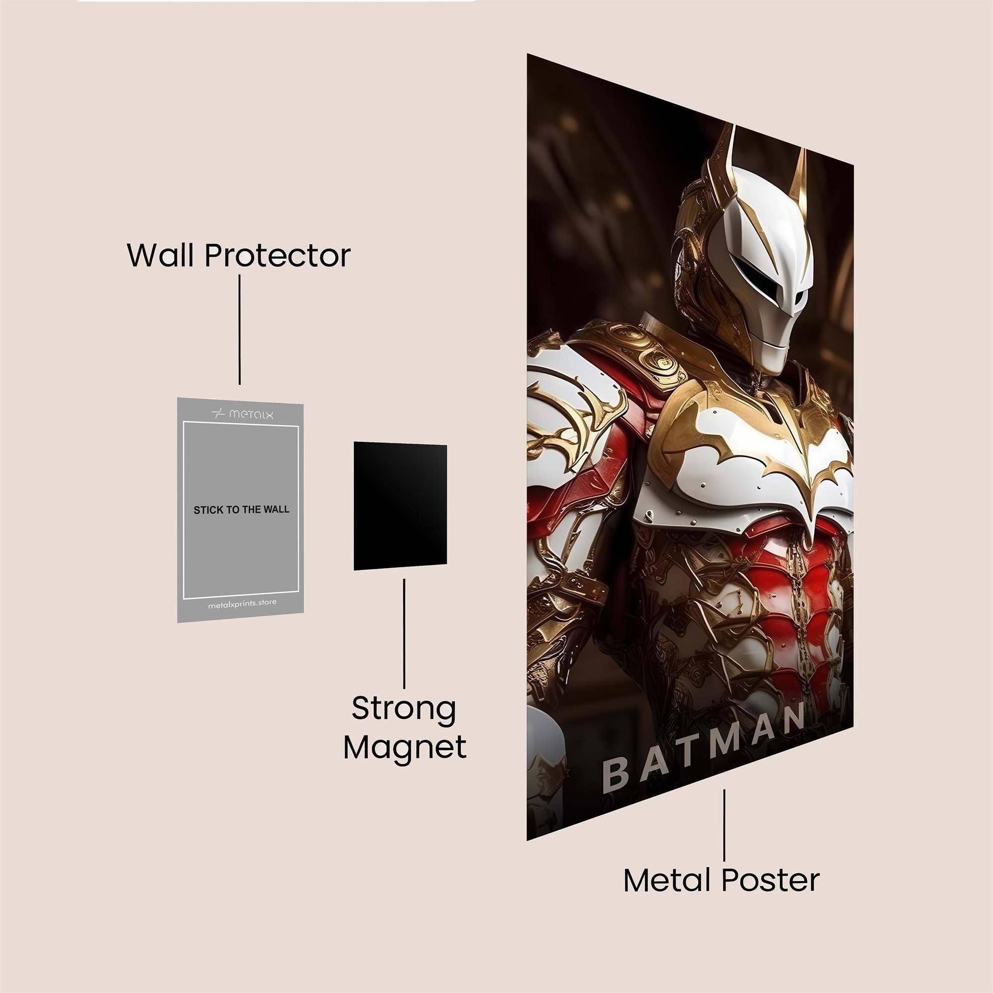 Mystic Blade Safe Wall Magnetic / M