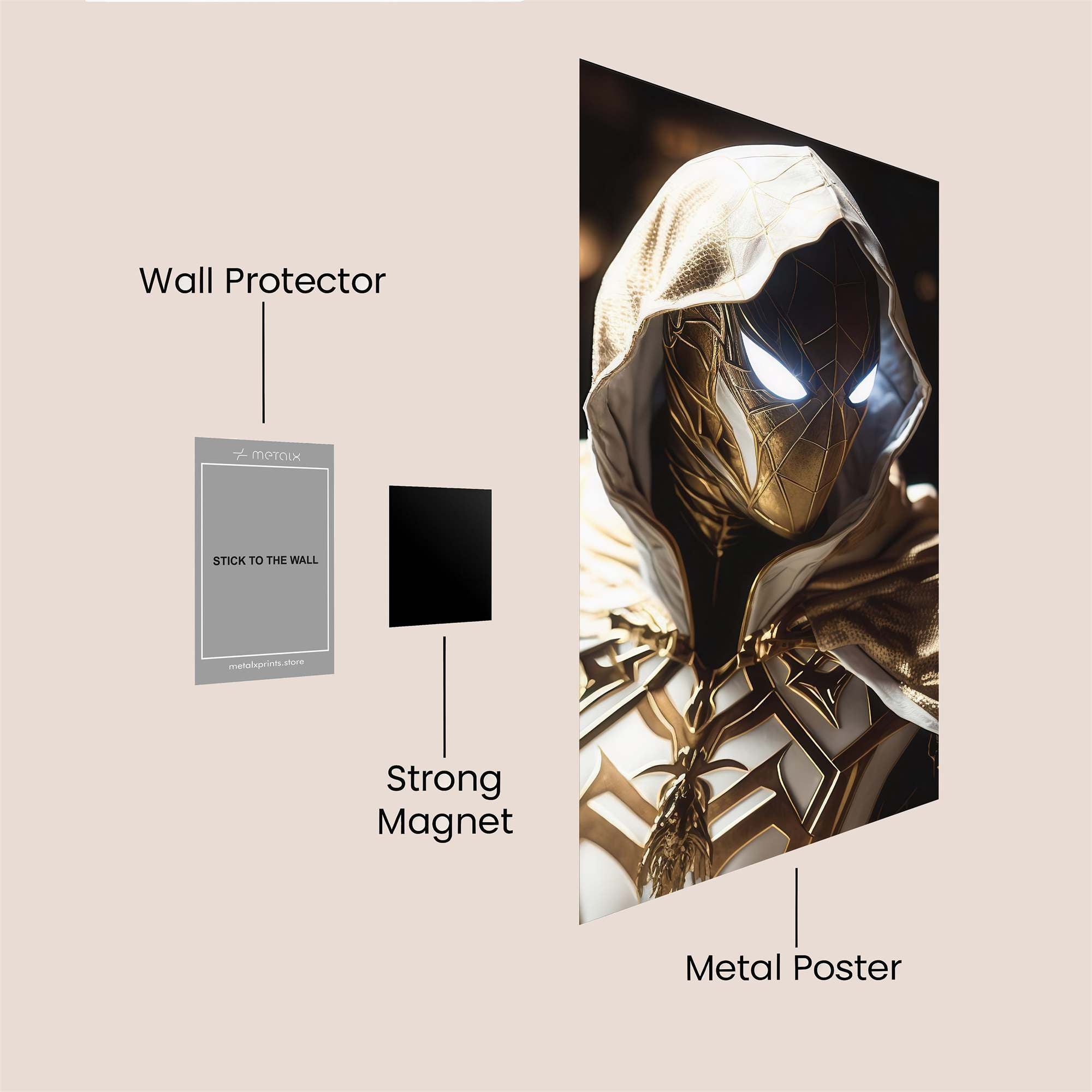 Spider-Mystic Safe Wall Magnetic / M