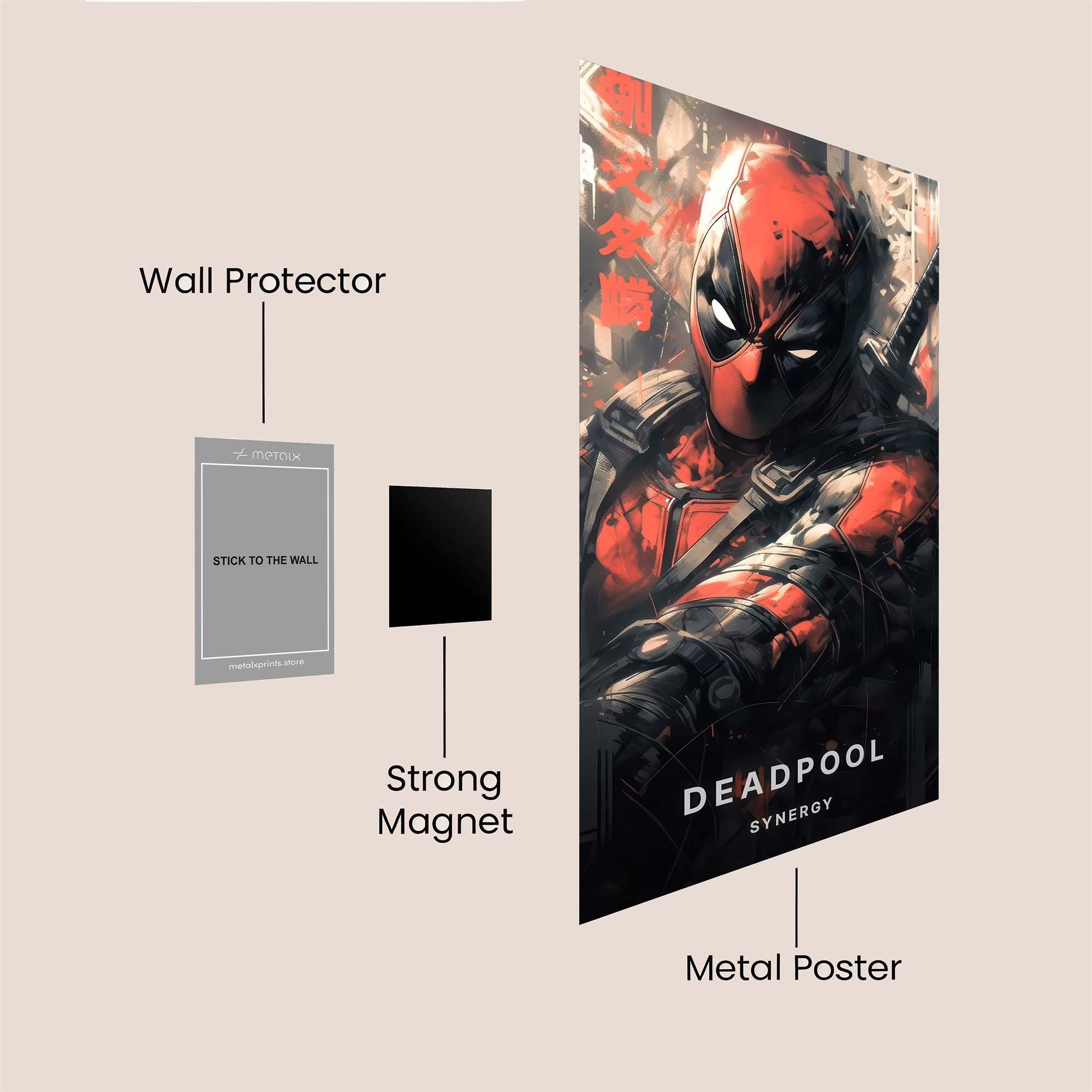 Wolf Radiance Safe Wall Magnetic / M
