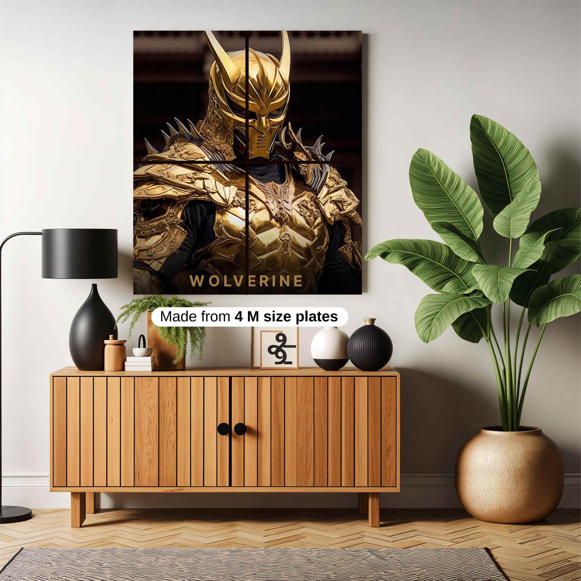 Peacock Radiance Safe Wall Magnetic / M