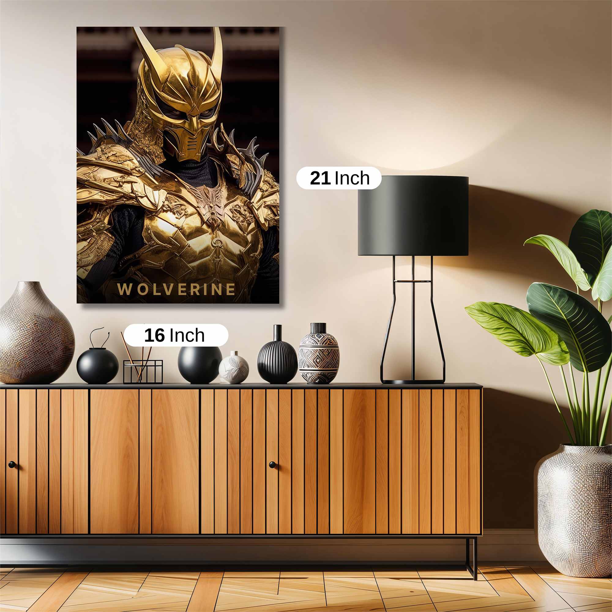 Peacock Radiance Safe Wall Magnetic / M