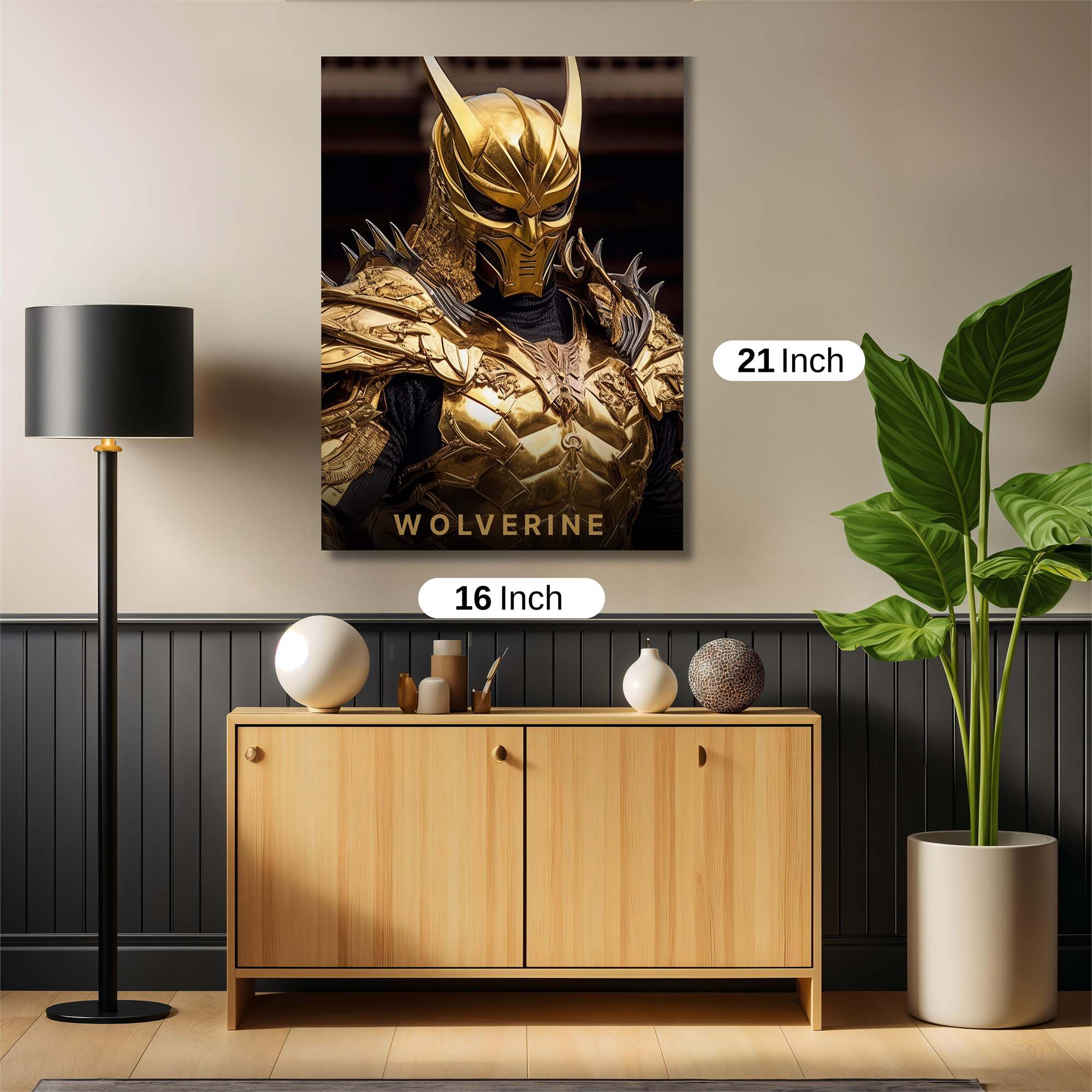 Peacock Radiance Safe Wall Magnetic / M