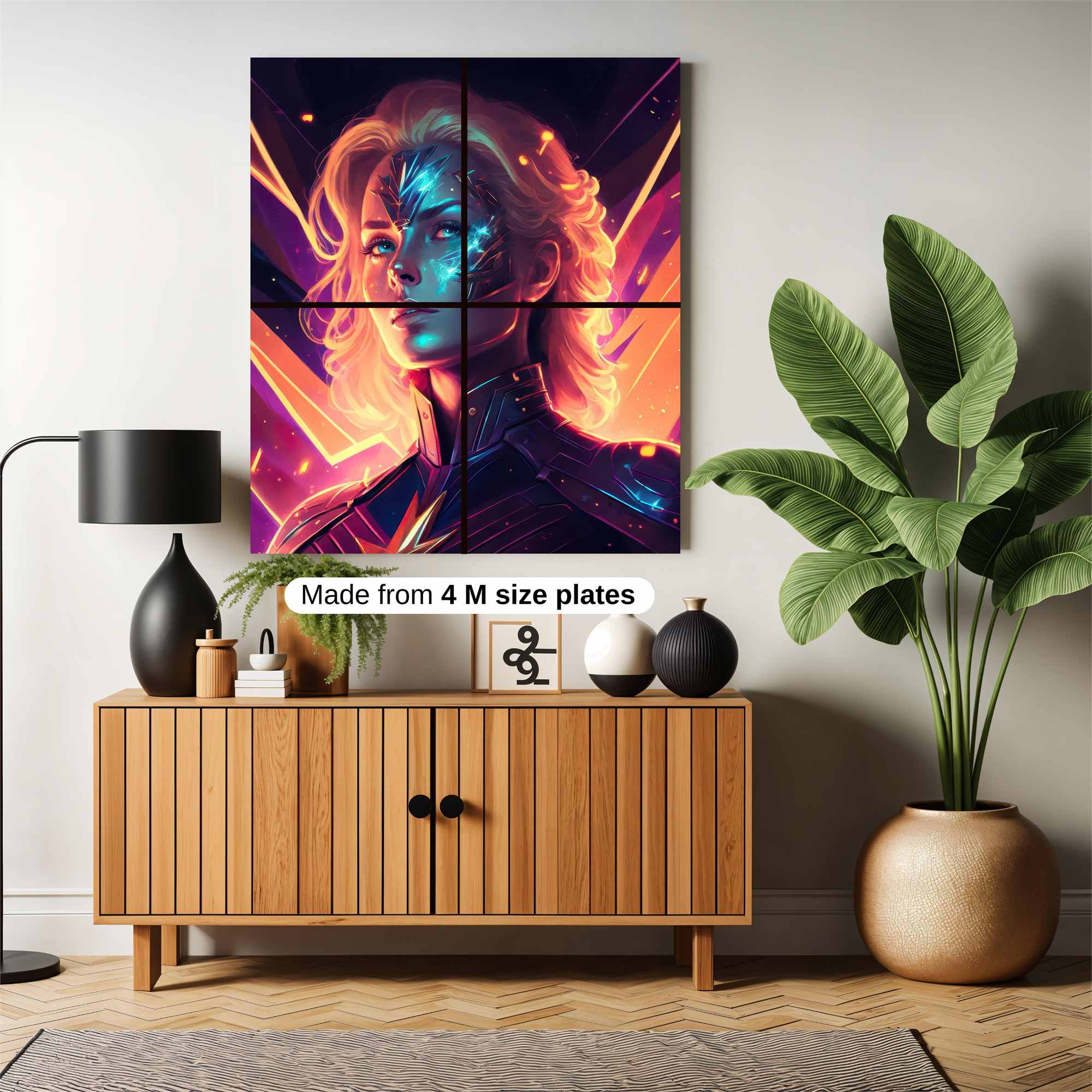 Captain Radiant Safe Wall Magnetic / M