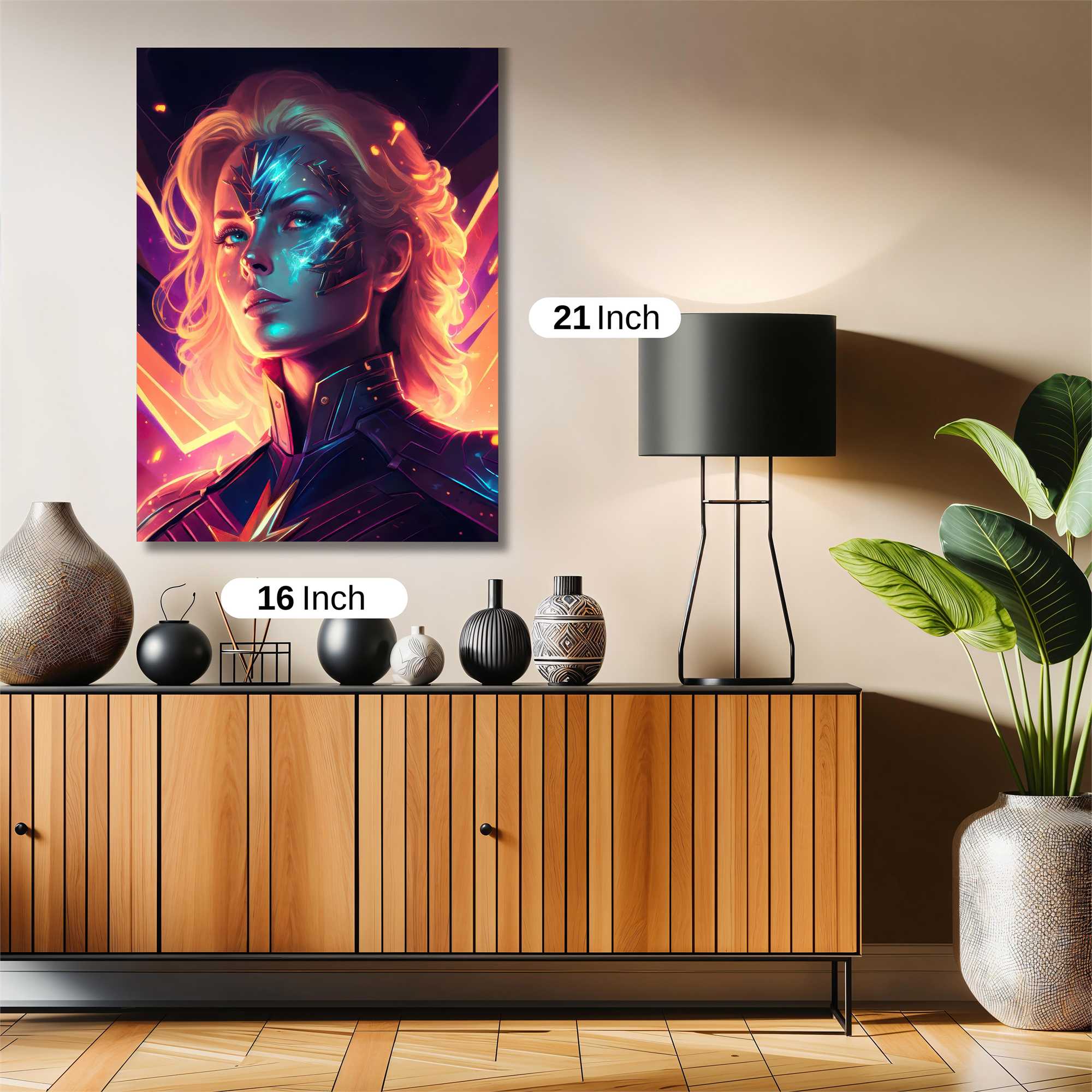 Captain Radiant Safe Wall Magnetic / M