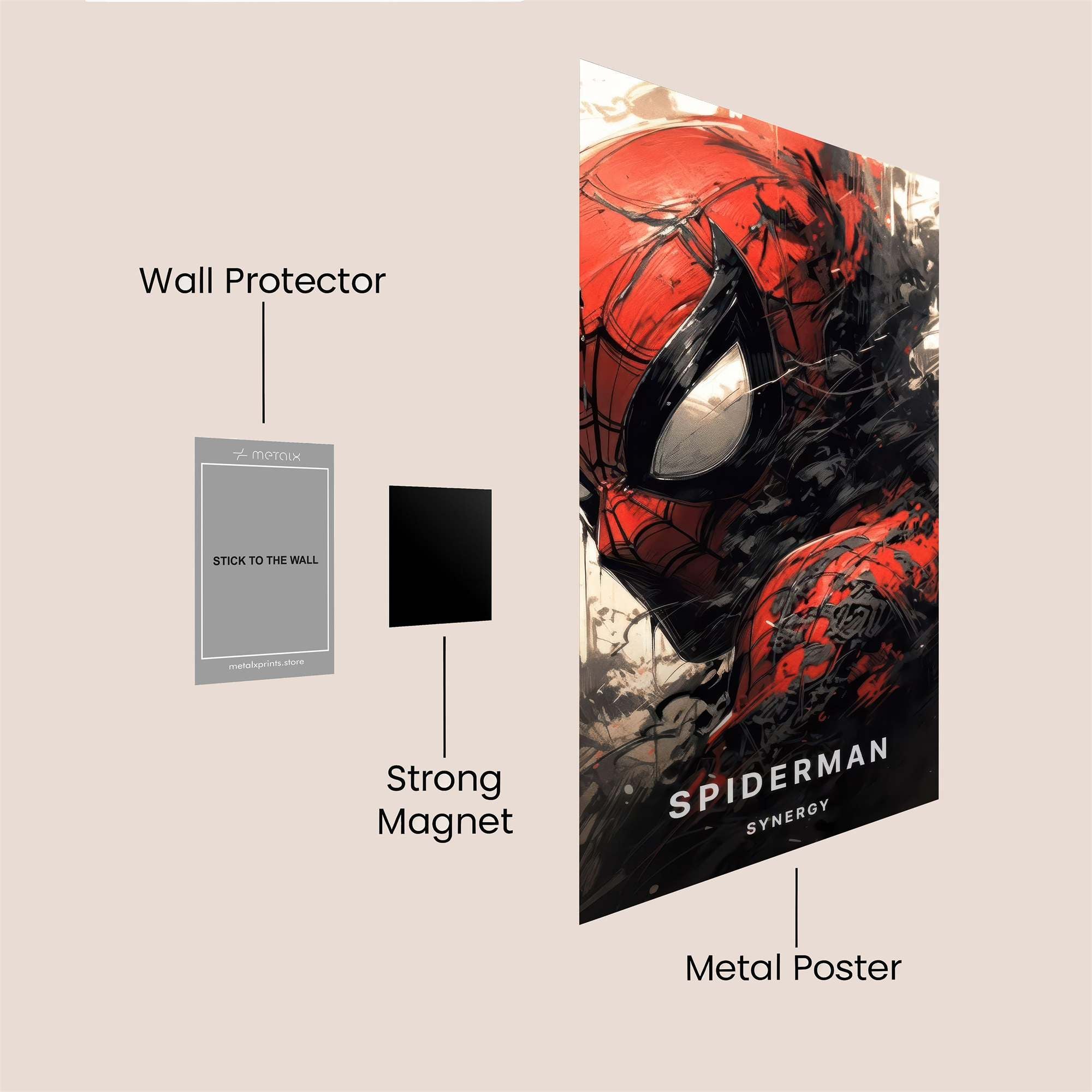 FlameHarmony Safe Wall Magnetic / M