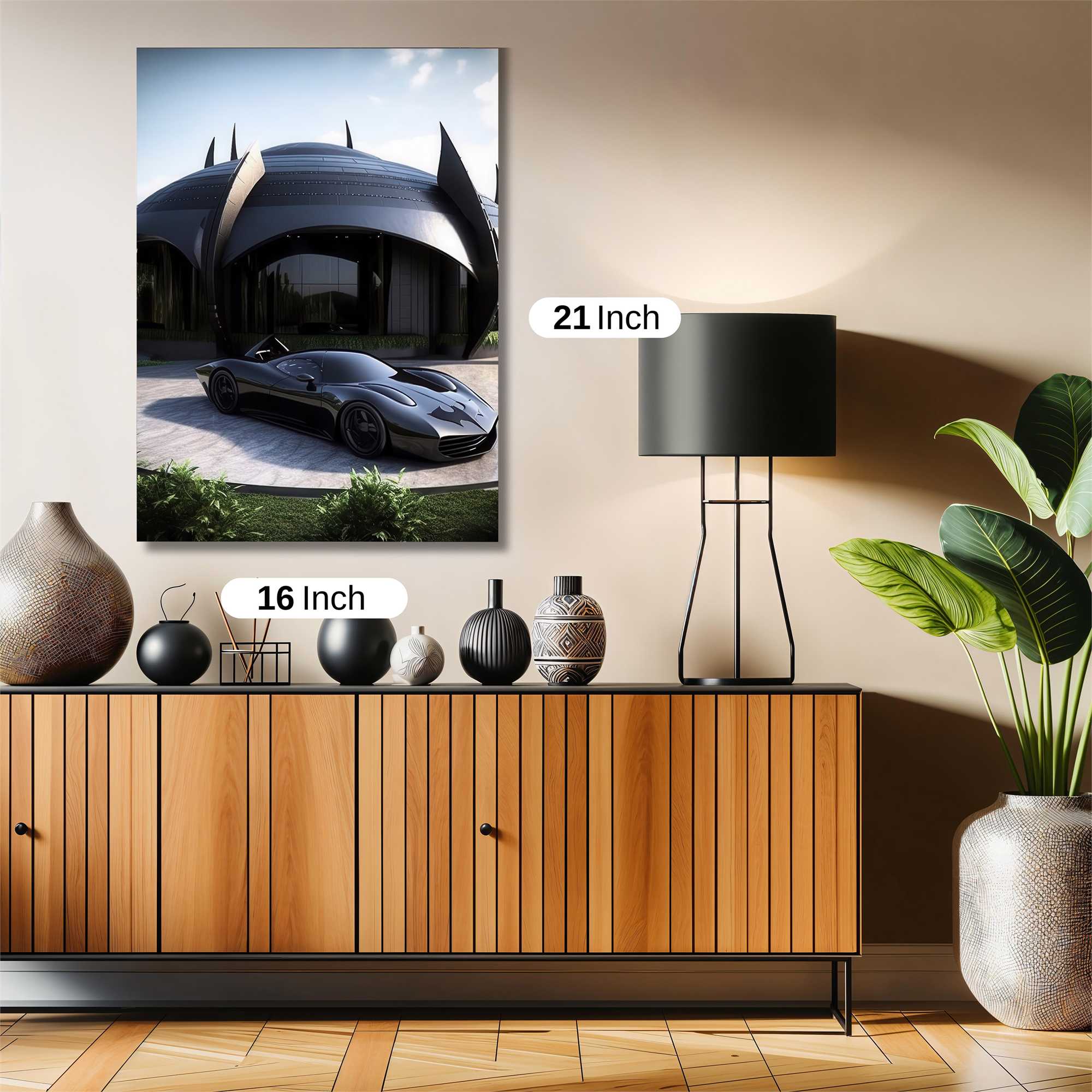 Batcave Elegance Safe Wall Magnetic / M