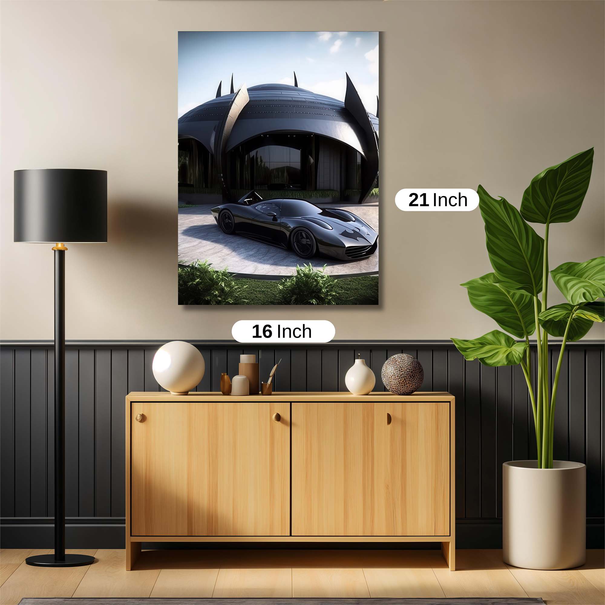 Batcave Elegance Safe Wall Magnetic / M