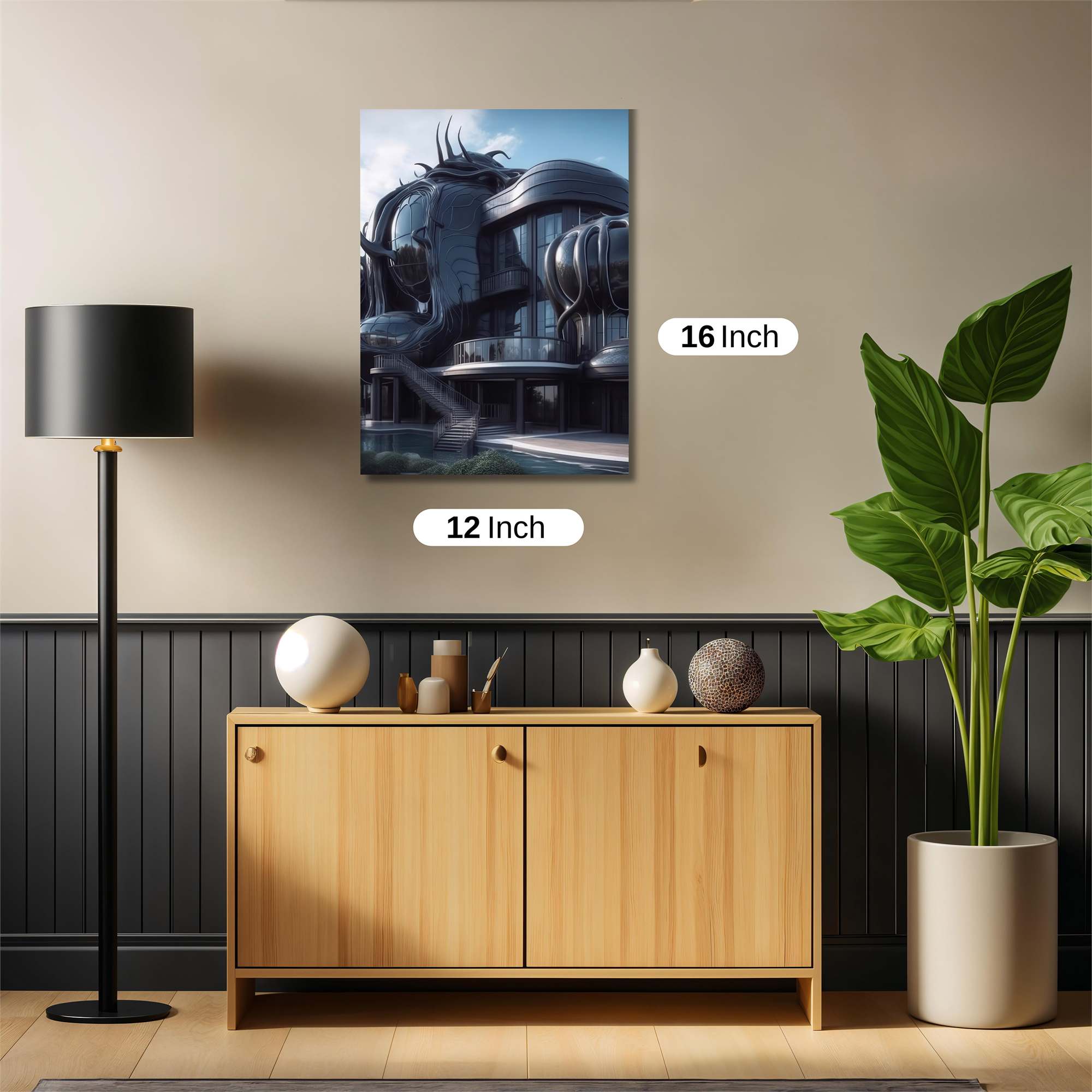 Alien Enigma Safe Wall Magnetic / M