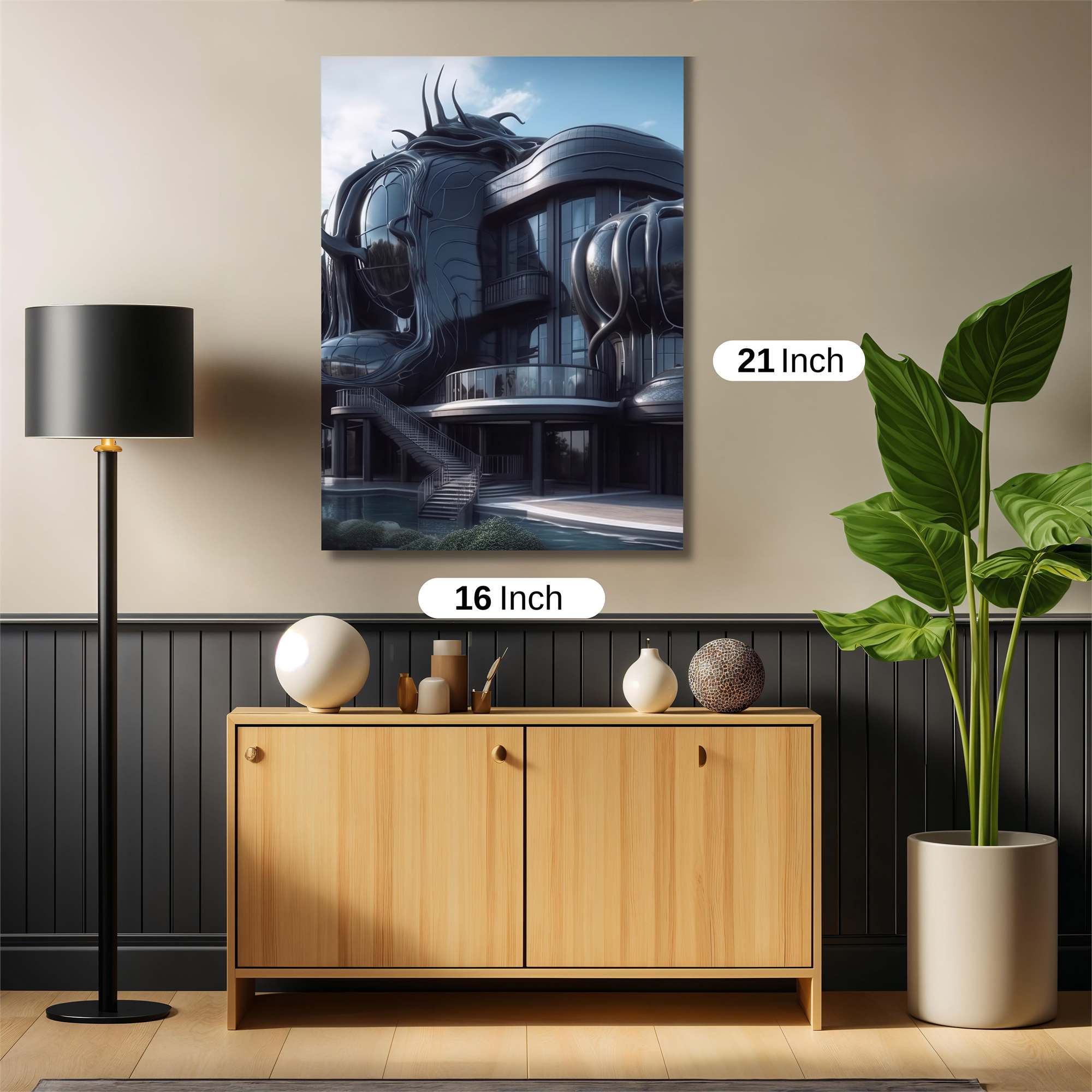Alien Enigma Safe Wall Magnetic / M