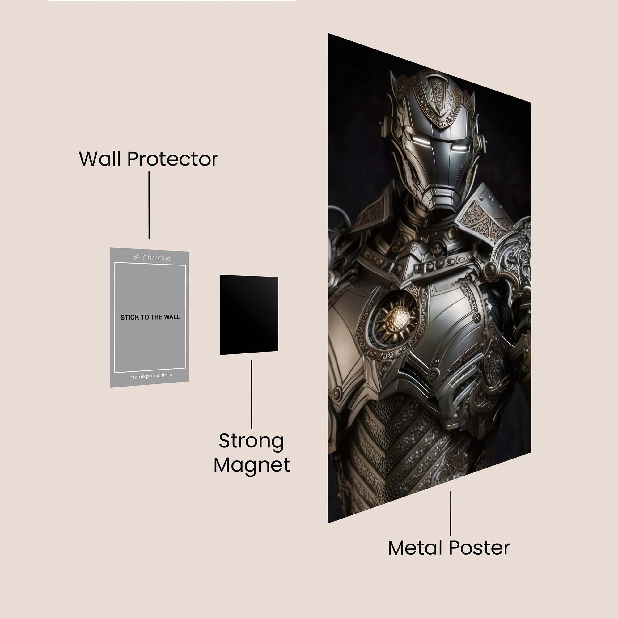 Ironclad Majesty Safe Wall Magnetic / M