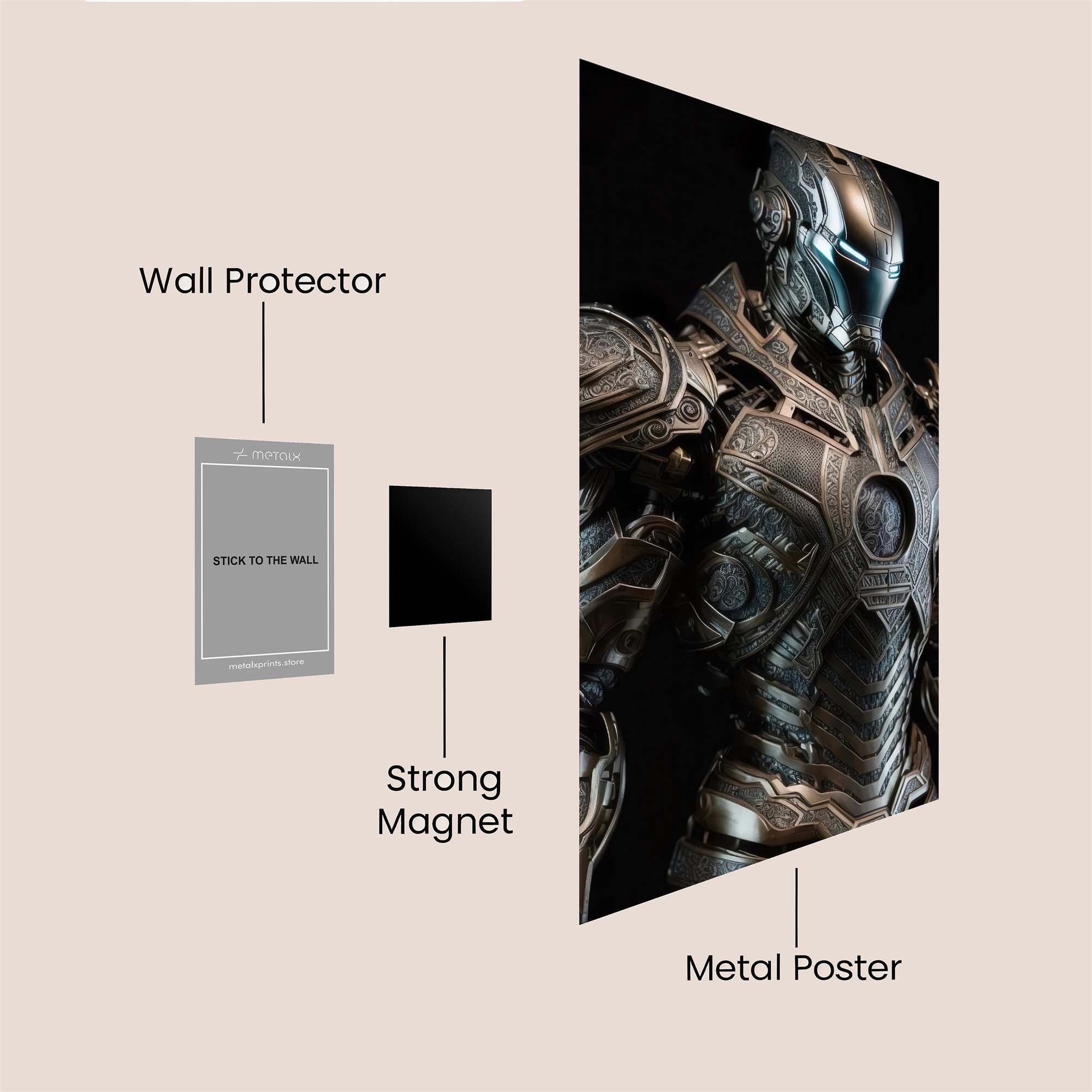 Iron Legacy Safe Wall Magnetic / M