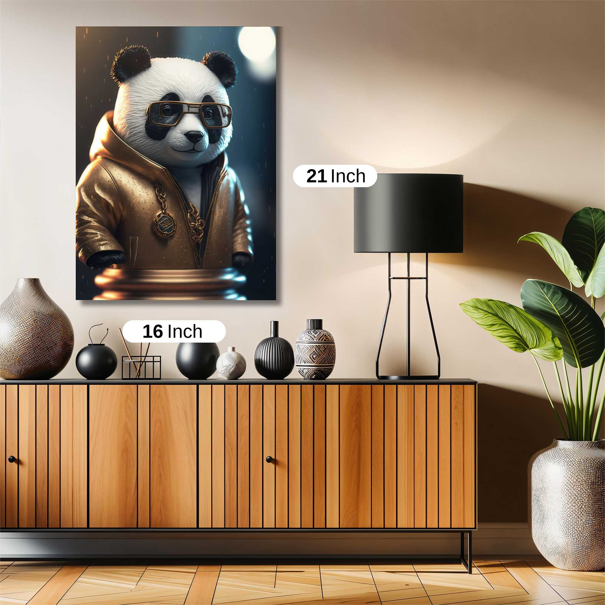 Panda Swagger Safe Wall Magnetic / M