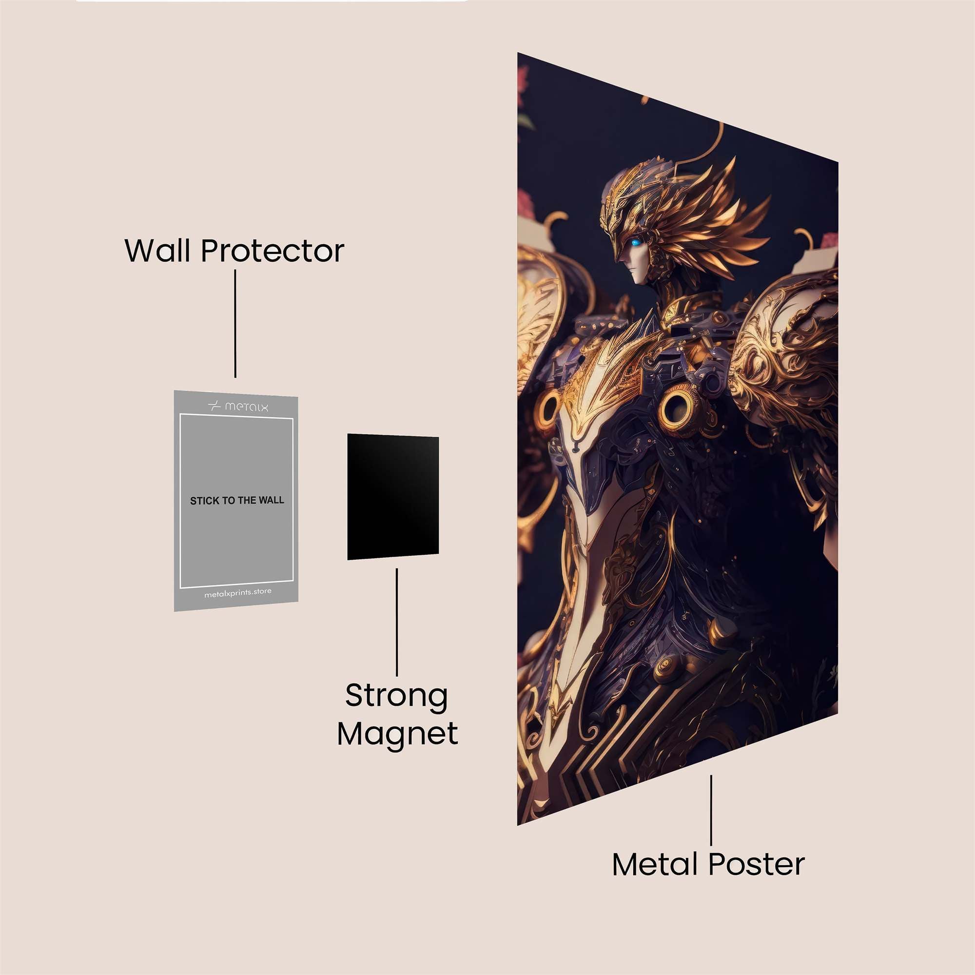 Phoenix Regal Safe Wall Magnetic / M