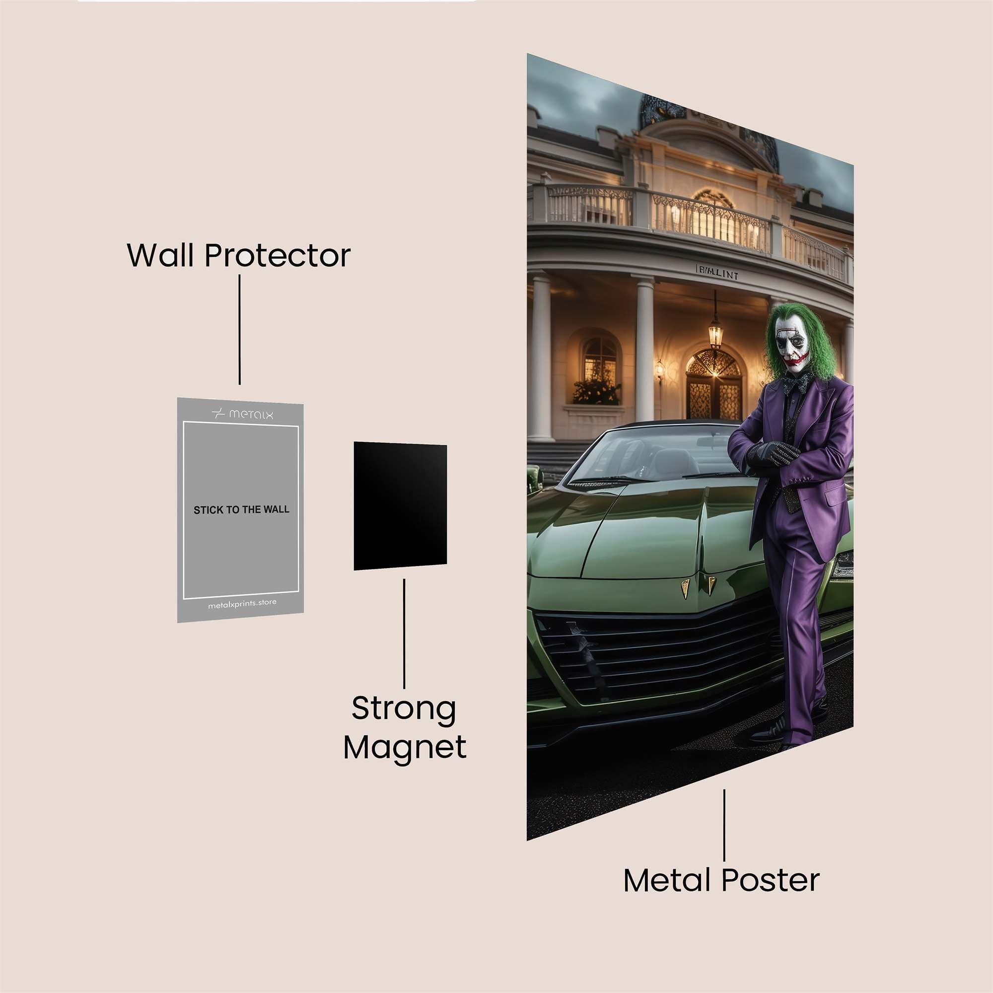 Joker Regal Safe Wall Magnetic / M