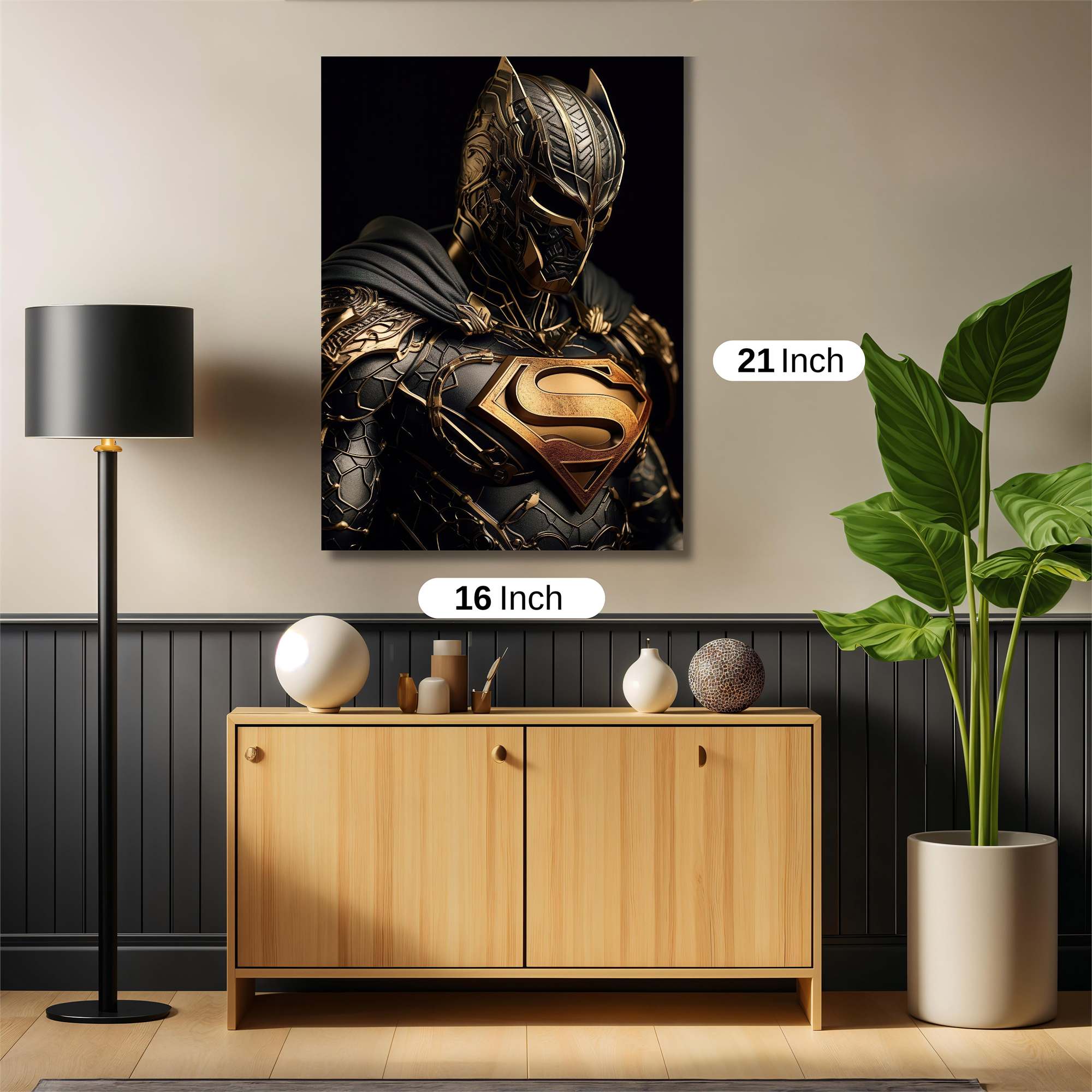Superman Intense Safe Wall Magnetic / M