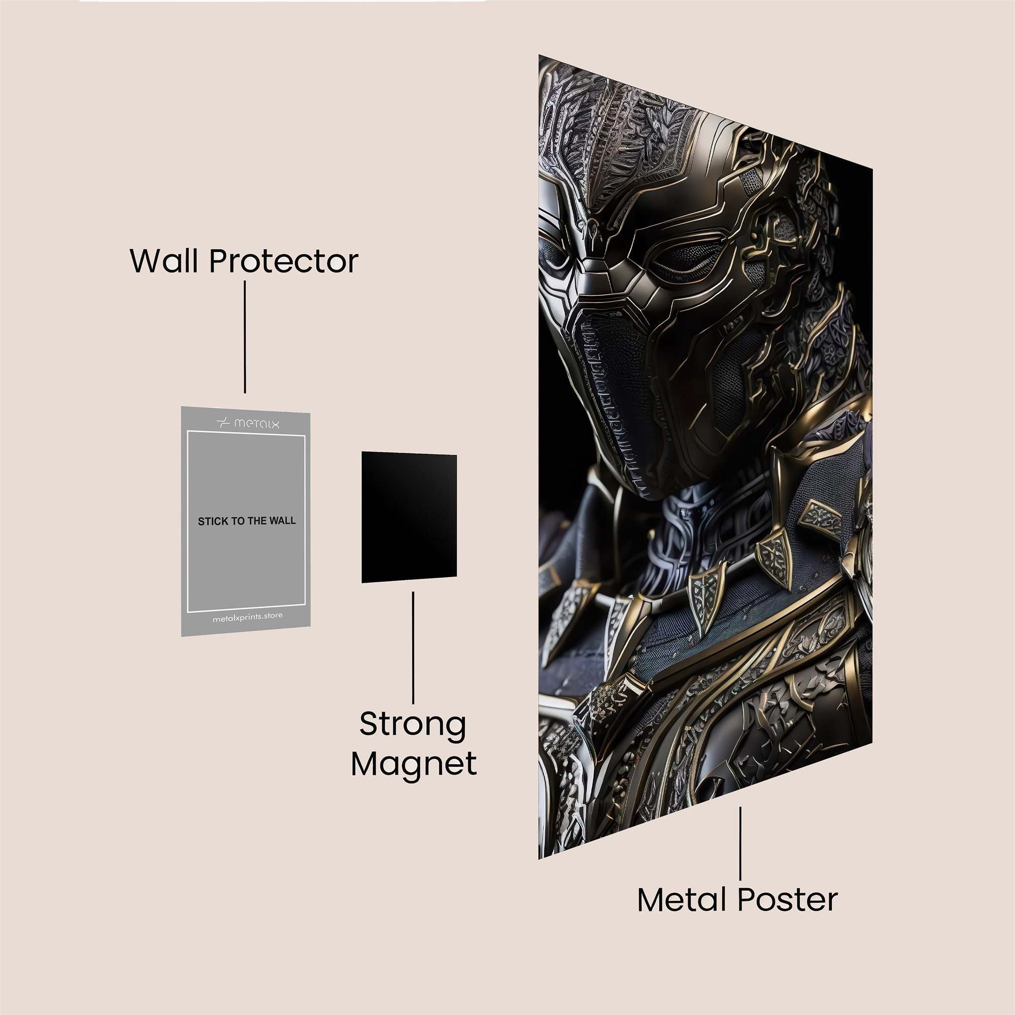 Panther Majestic Safe Wall Magnetic / M