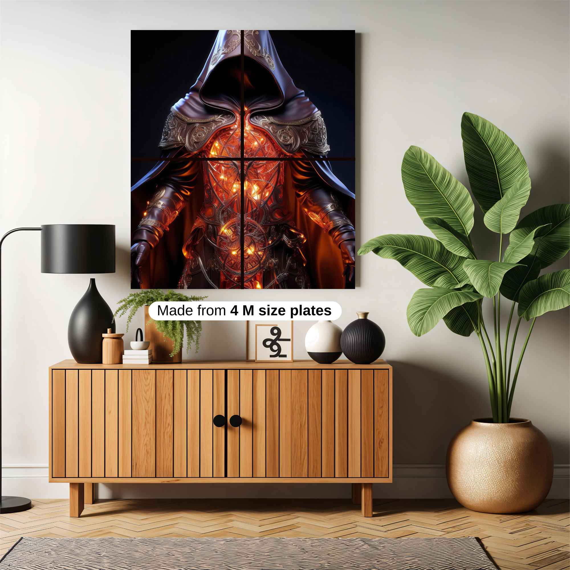 Sorcerer Ablaze Safe Wall Magnetic / M