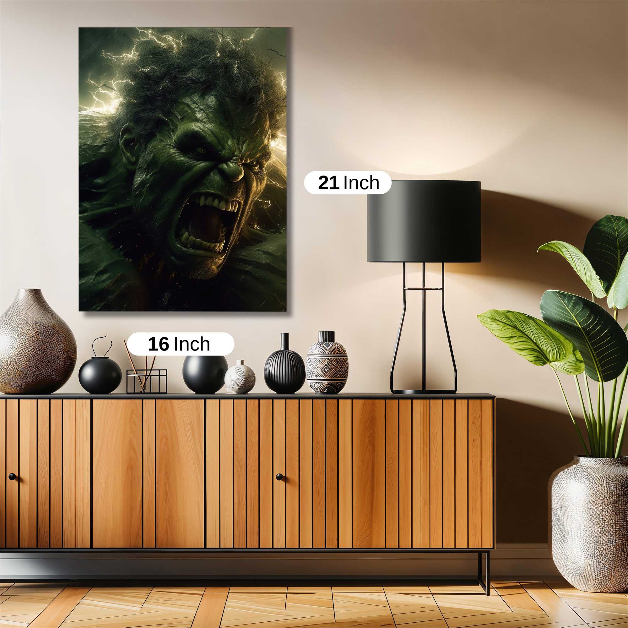 Hulk Thunderous Safe Wall Magnetic / M