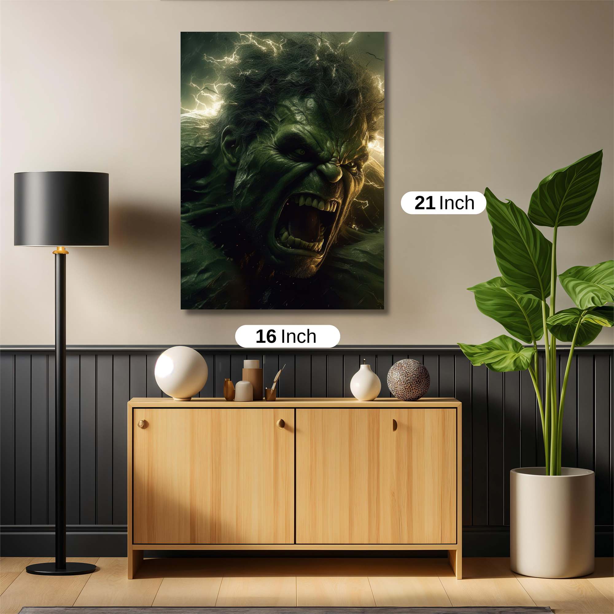 Hulk Thunderous Safe Wall Magnetic / M