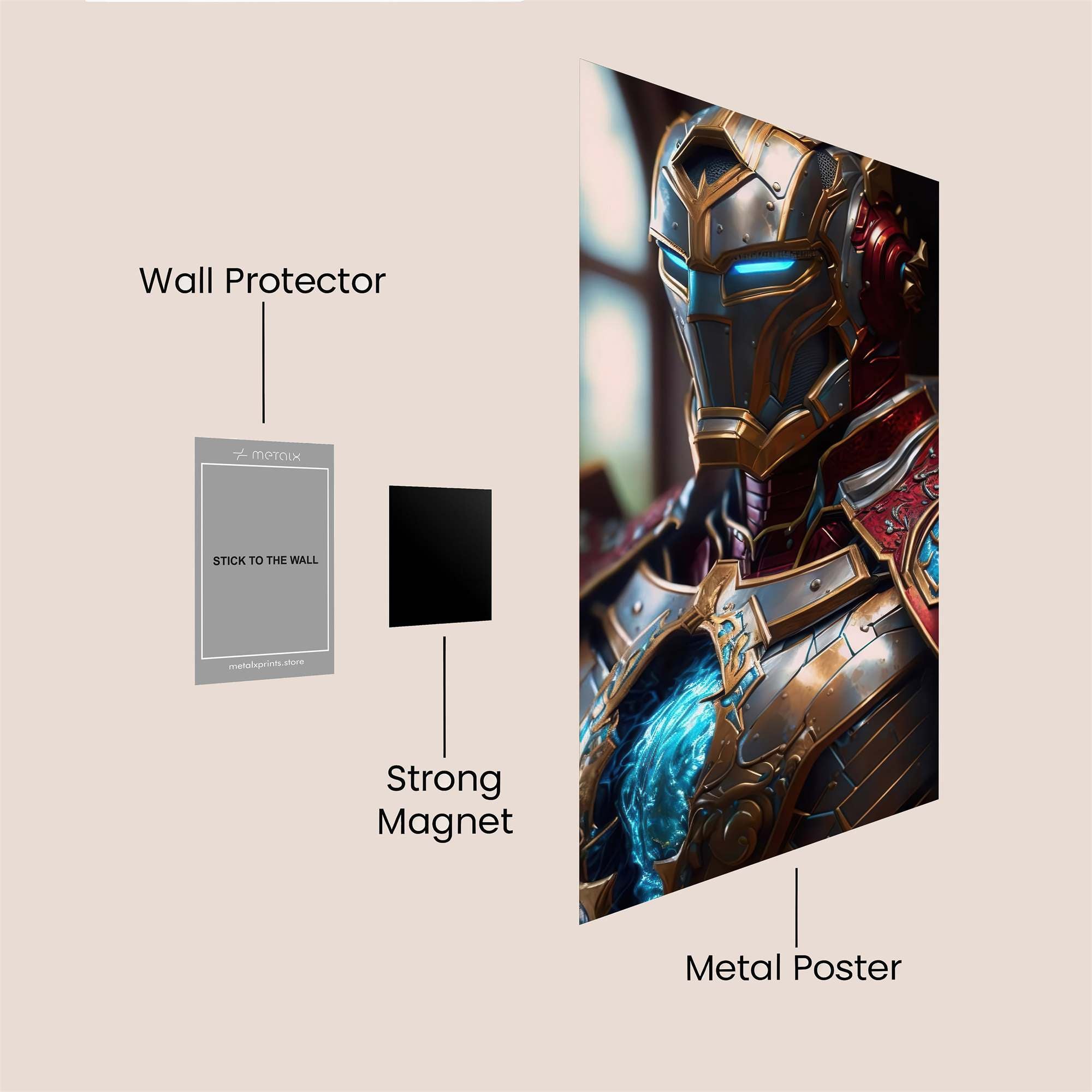 Ironheart Regal Safe Wall Magnetic / M