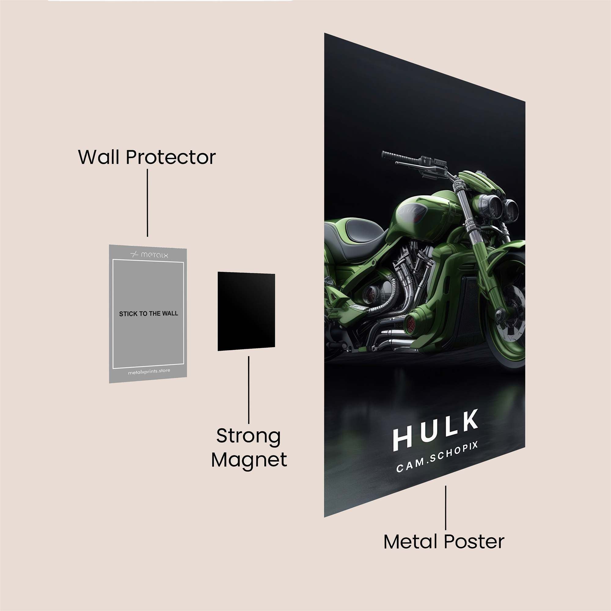 Blade Fury Safe Wall Magnetic / M