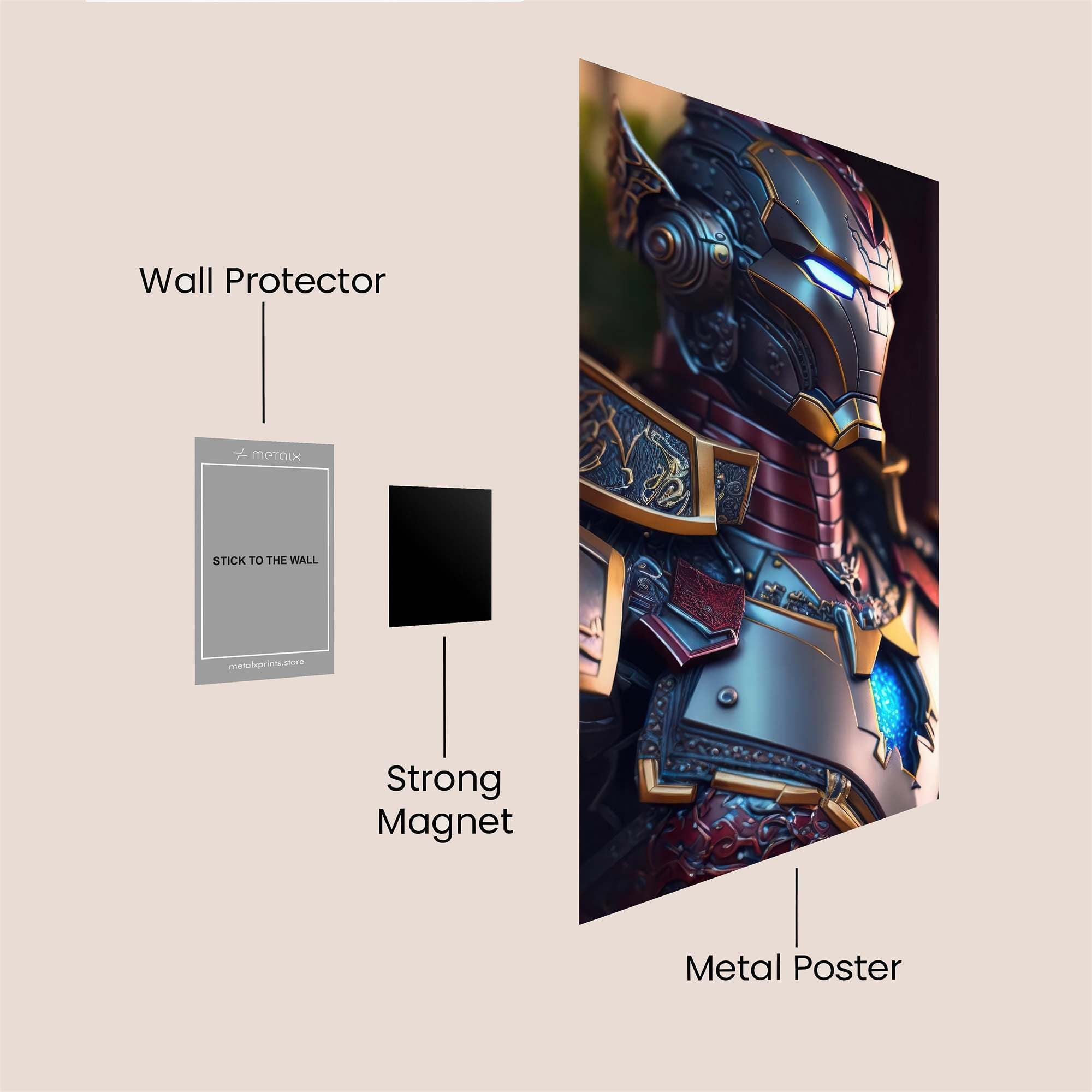 Ironclad Majesty Safe Wall Magnetic / M