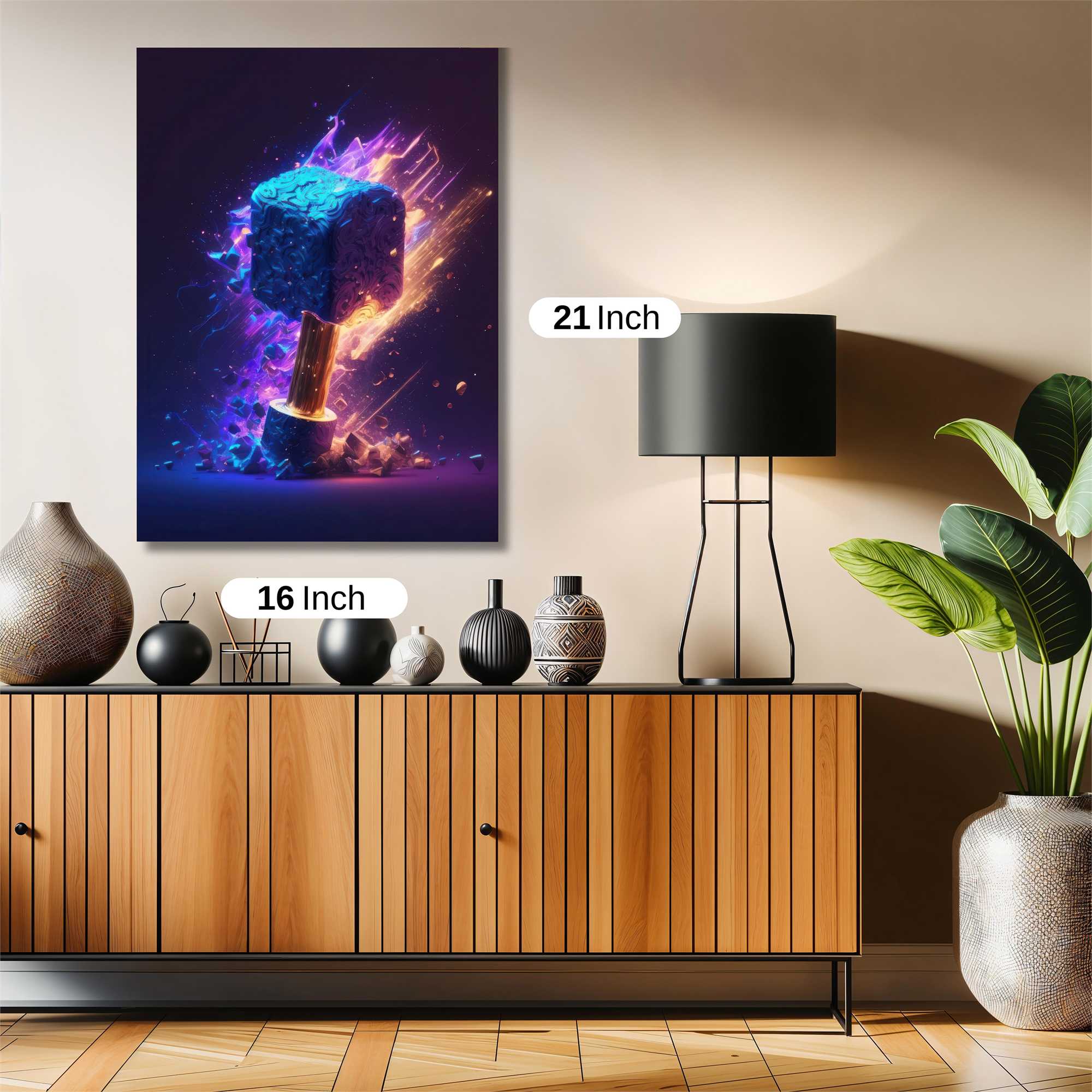 Cube Blaze Safe Wall Magnetic / M