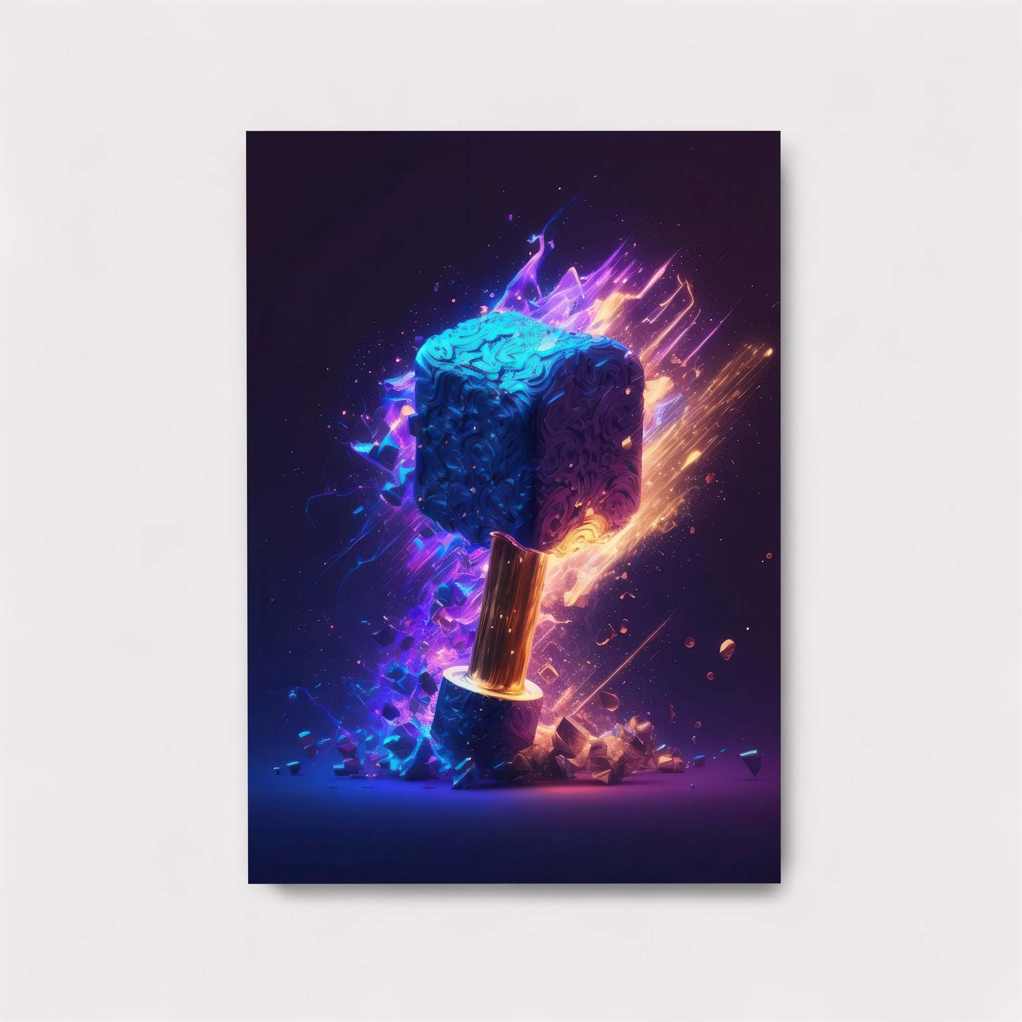 Cube Blaze Safe Wall Magnetic / M