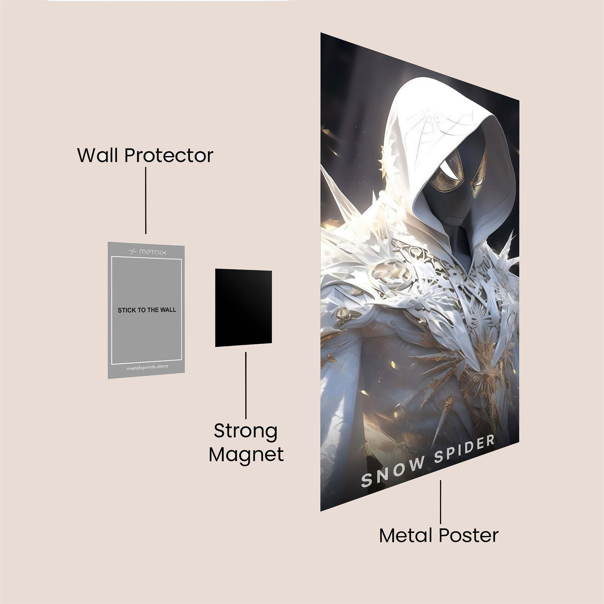 Gorilla Harmony Safe Wall Magnetic / M