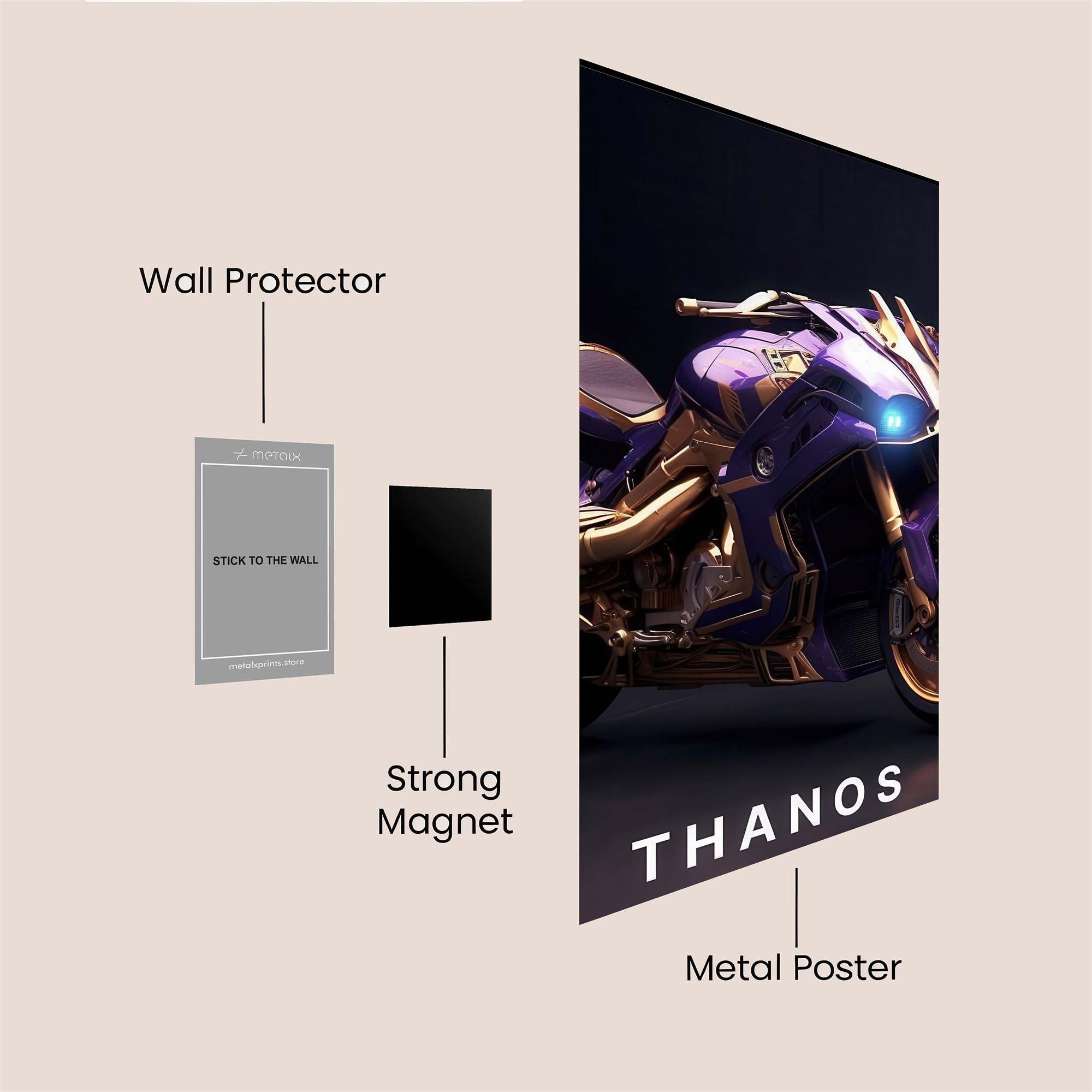Mage Enigma Safe Wall Magnetic / M