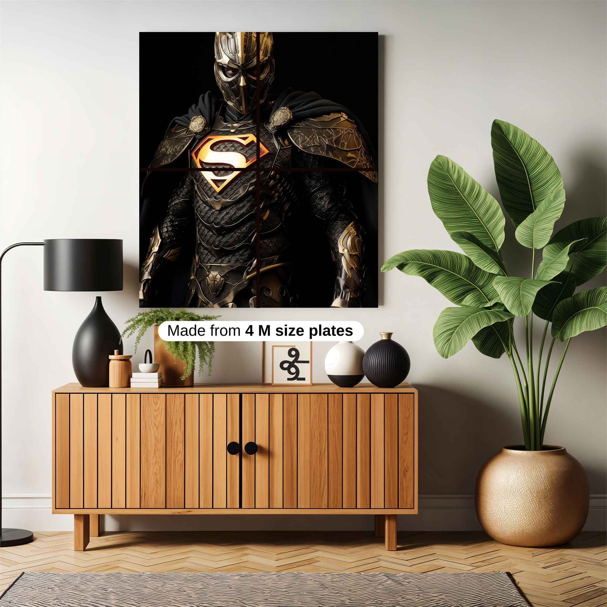 Superman Sinister Safe Wall Magnetic / M