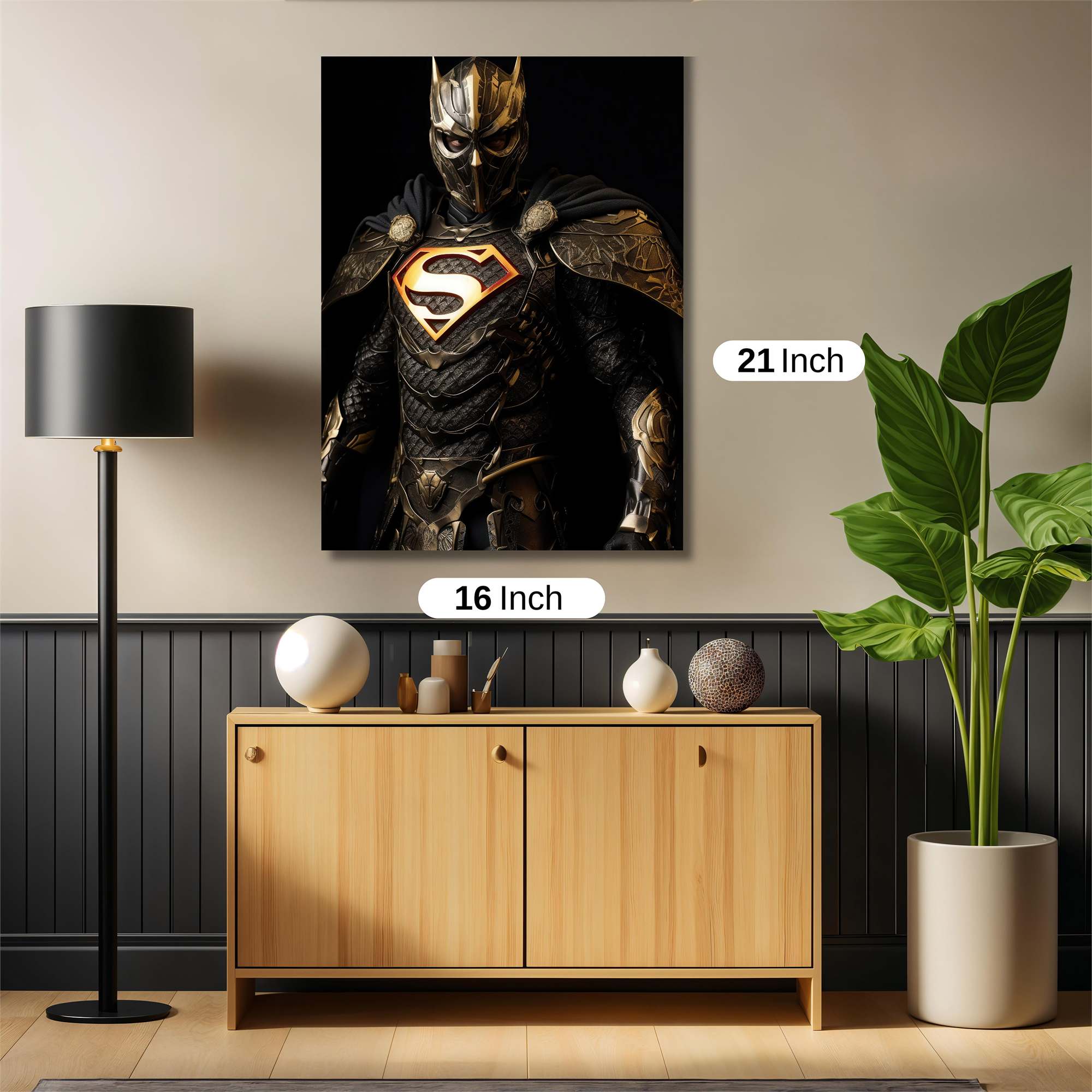 Superman Sinister Safe Wall Magnetic / M