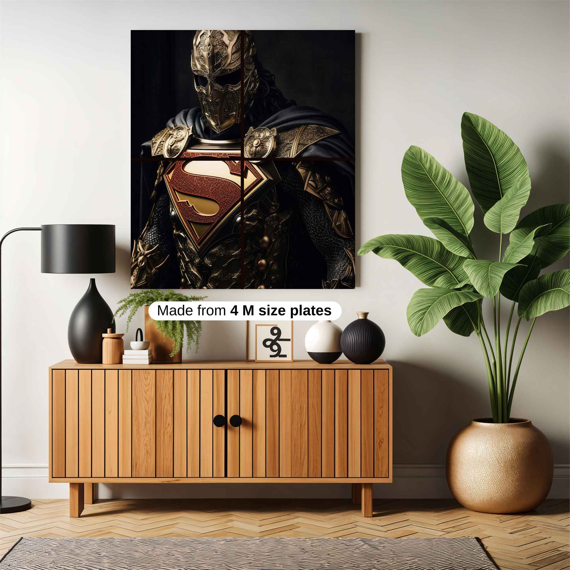 Superman Sinister Safe Wall Magnetic / M