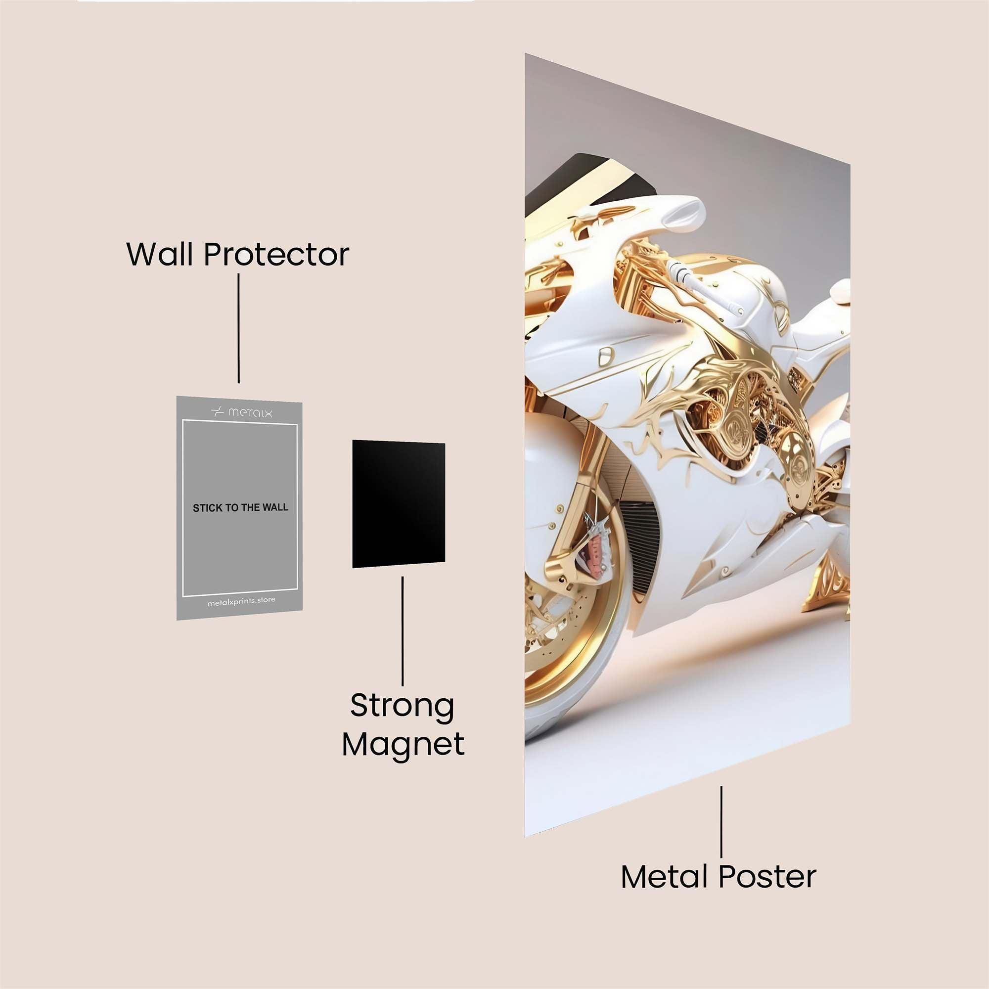 Mystical Guardian Safe Wall Magnetic / M