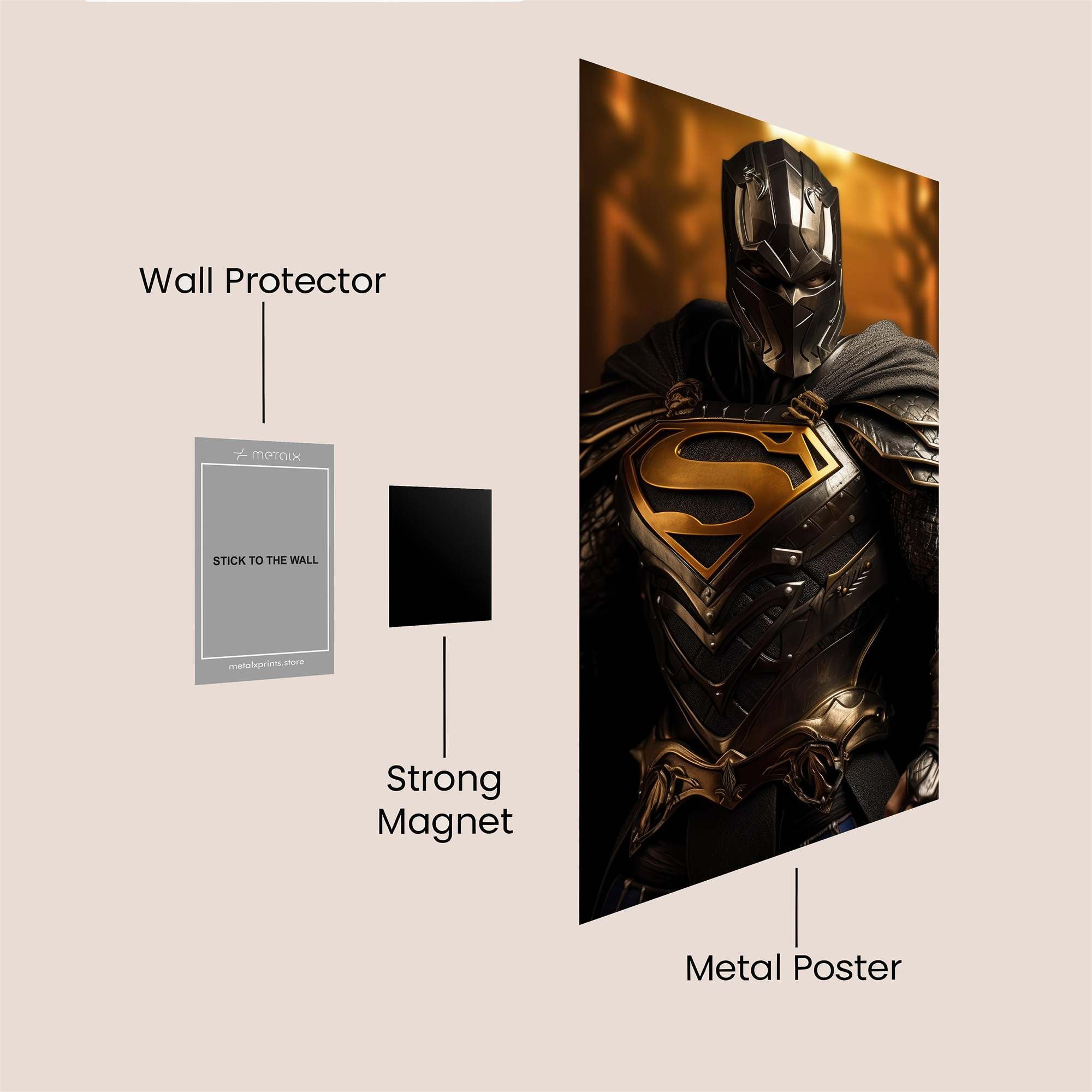 Knightly Valor Safe Wall Magnetic / M