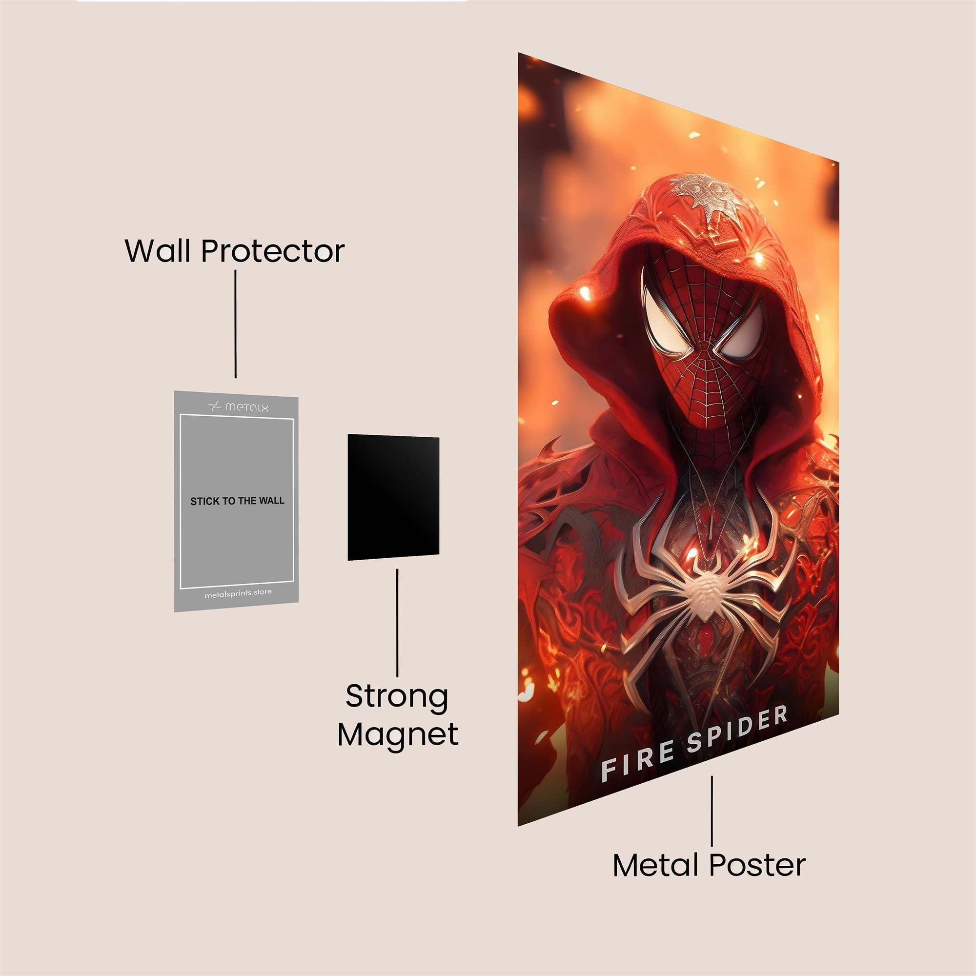 Phoenix Serenity Safe Wall Magnetic / M
