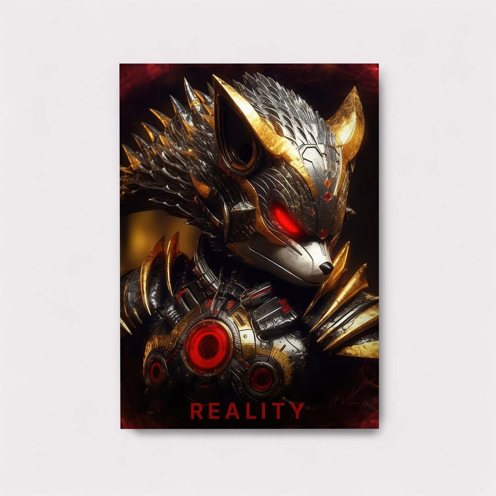 Flame Tiger Safe Wall Magnetic / M