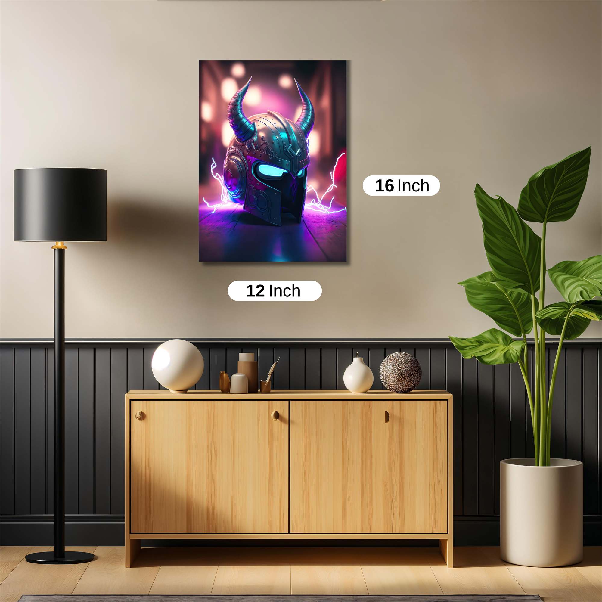 Viking Glow Safe Wall Magnetic / M