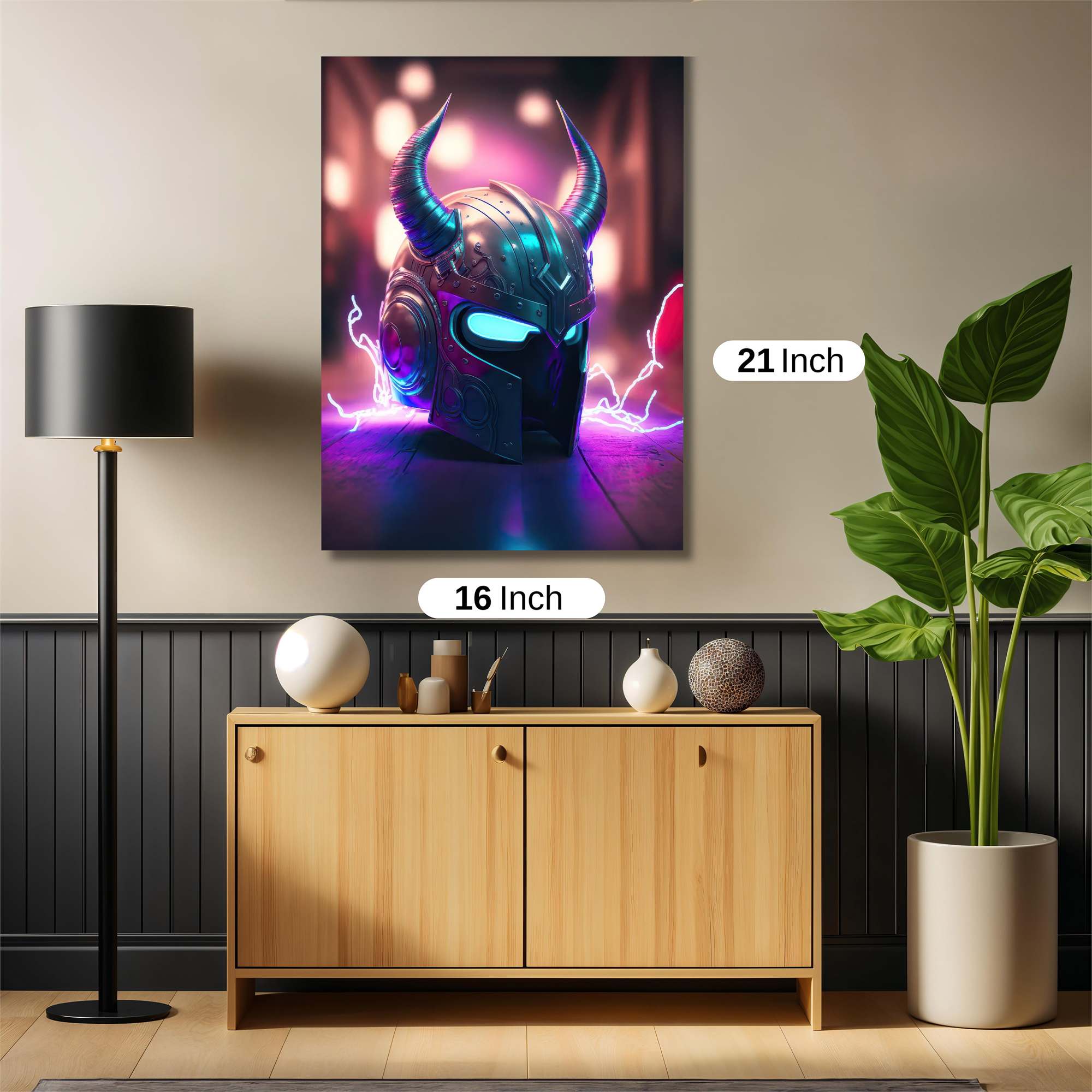 Viking Glow Safe Wall Magnetic / M