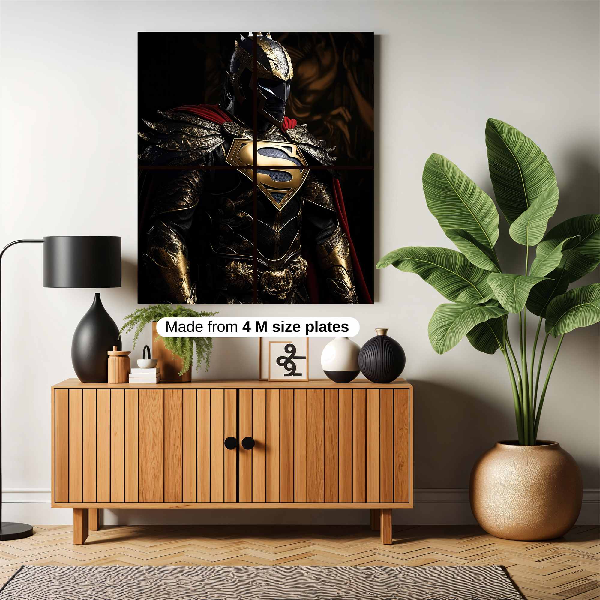 Superman Regal Safe Wall Magnetic / M