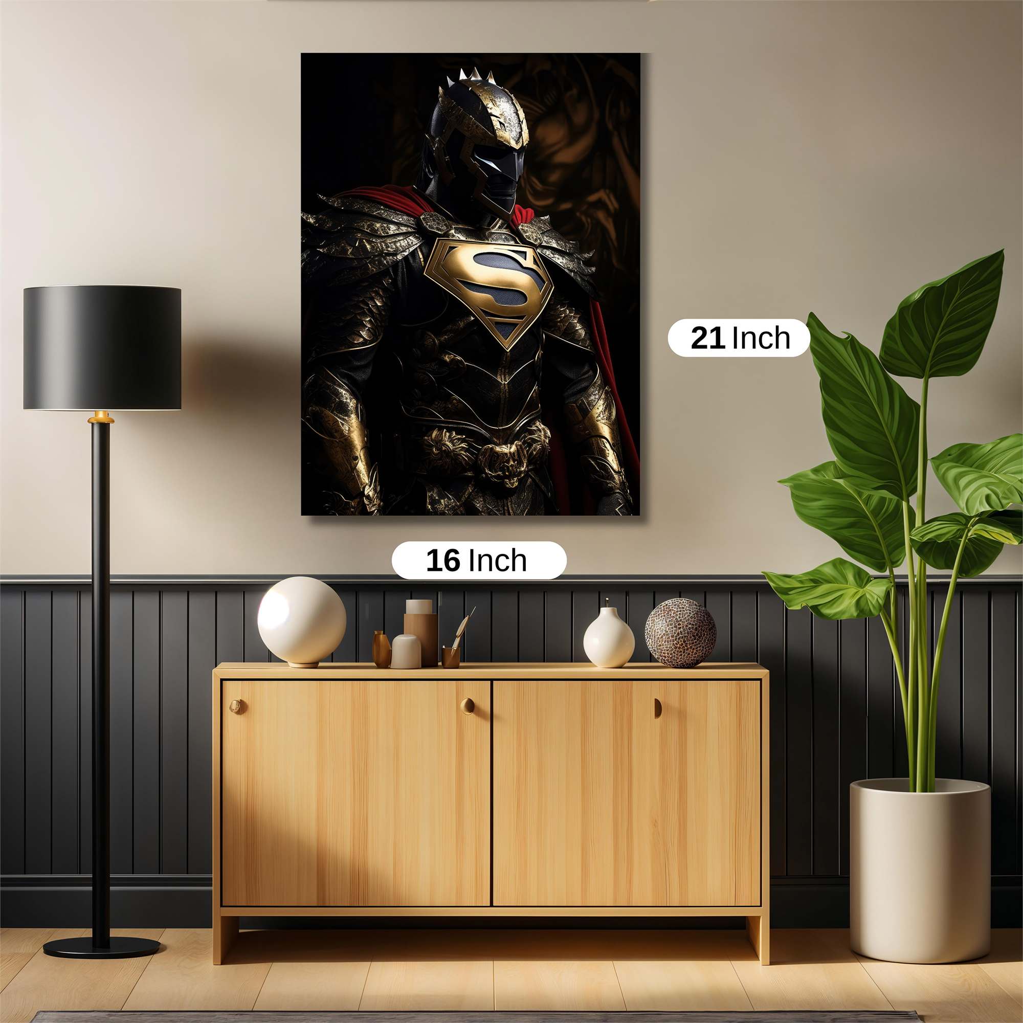 Superman Regal Safe Wall Magnetic / M