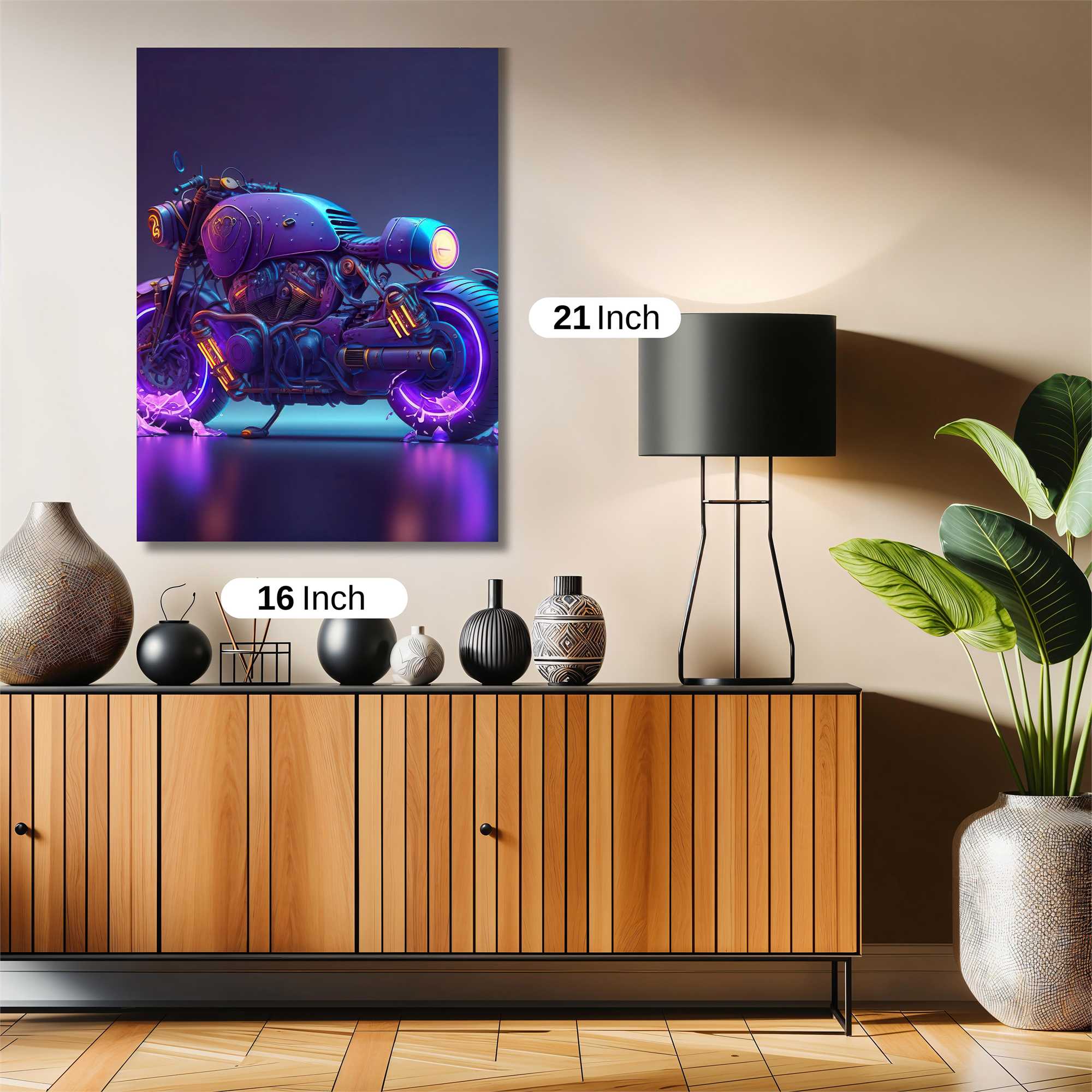 Neon Rider Safe Wall Magnetic / M