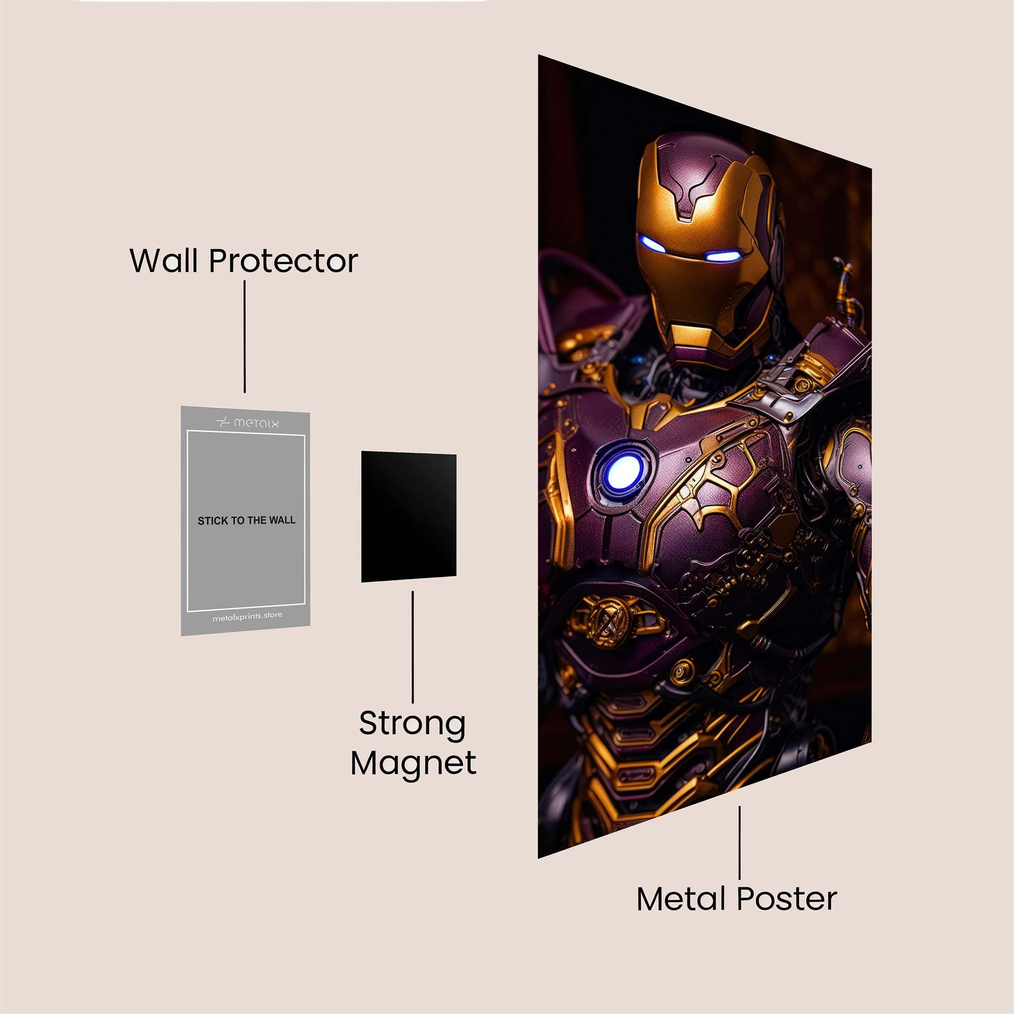 Iron Regal Safe Wall Magnetic / M