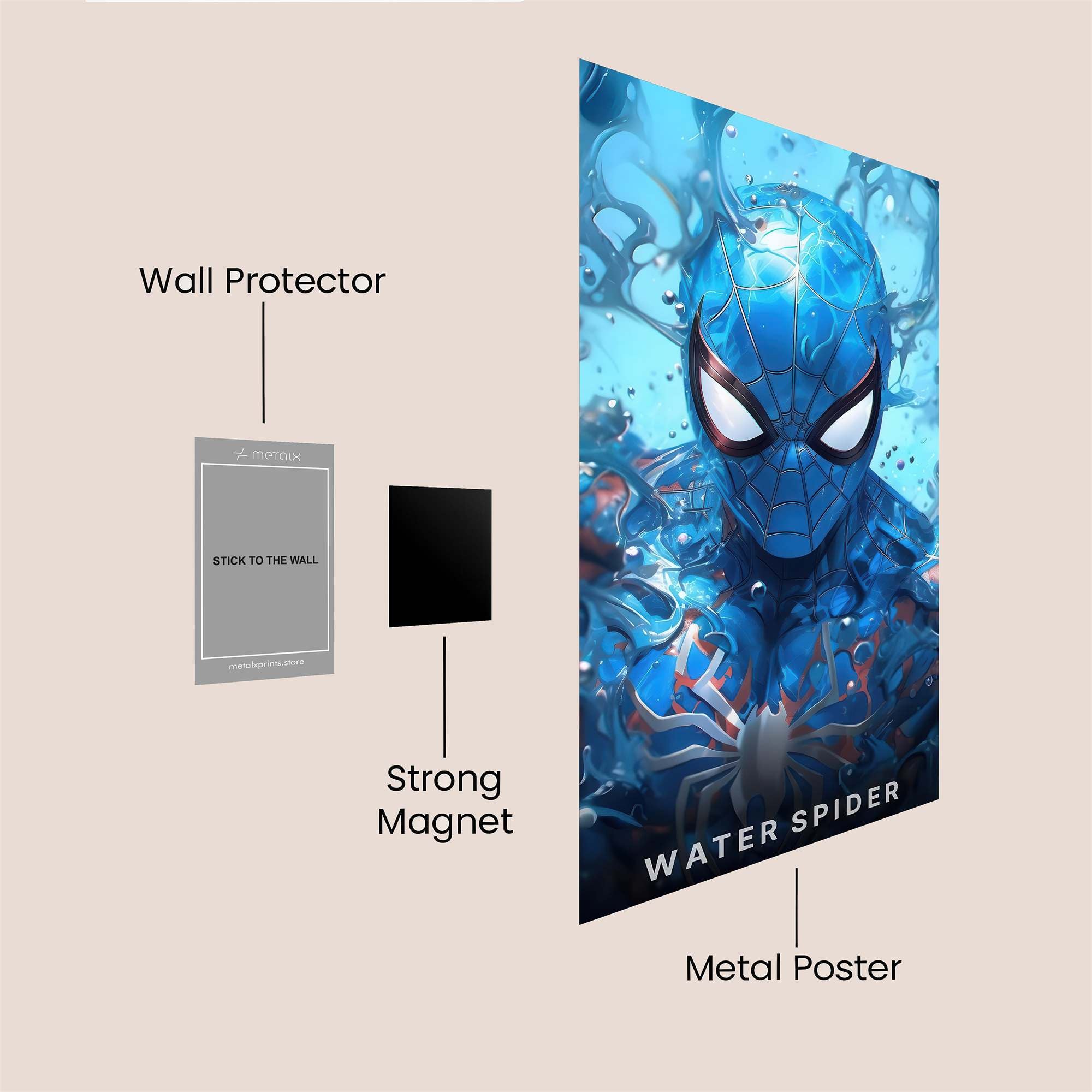 Strange Radiant Safe Wall Magnetic / M