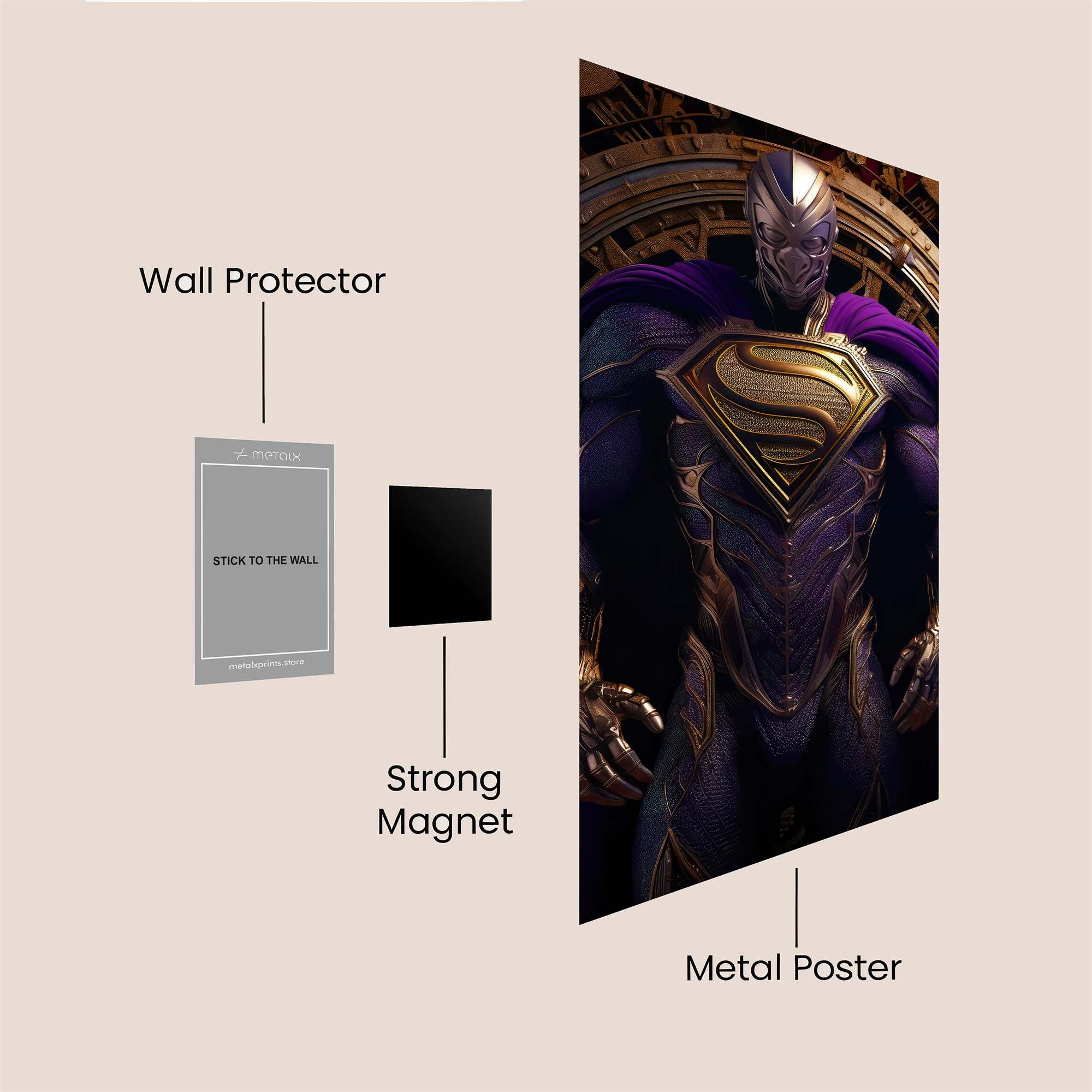 Ultraman Regal Safe Wall Magnetic / M