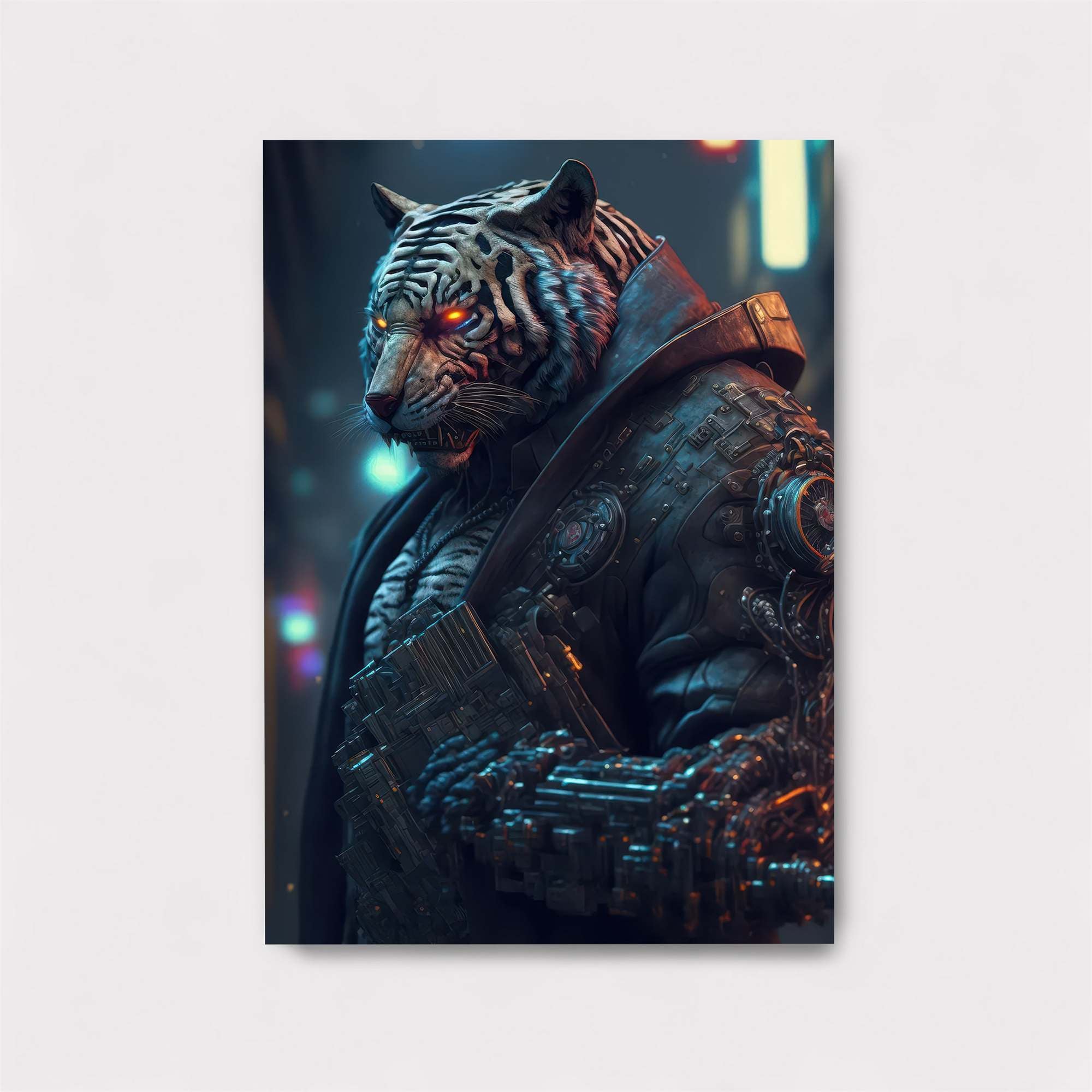 TigerCyberpunk Safe Wall Magnetic / M
