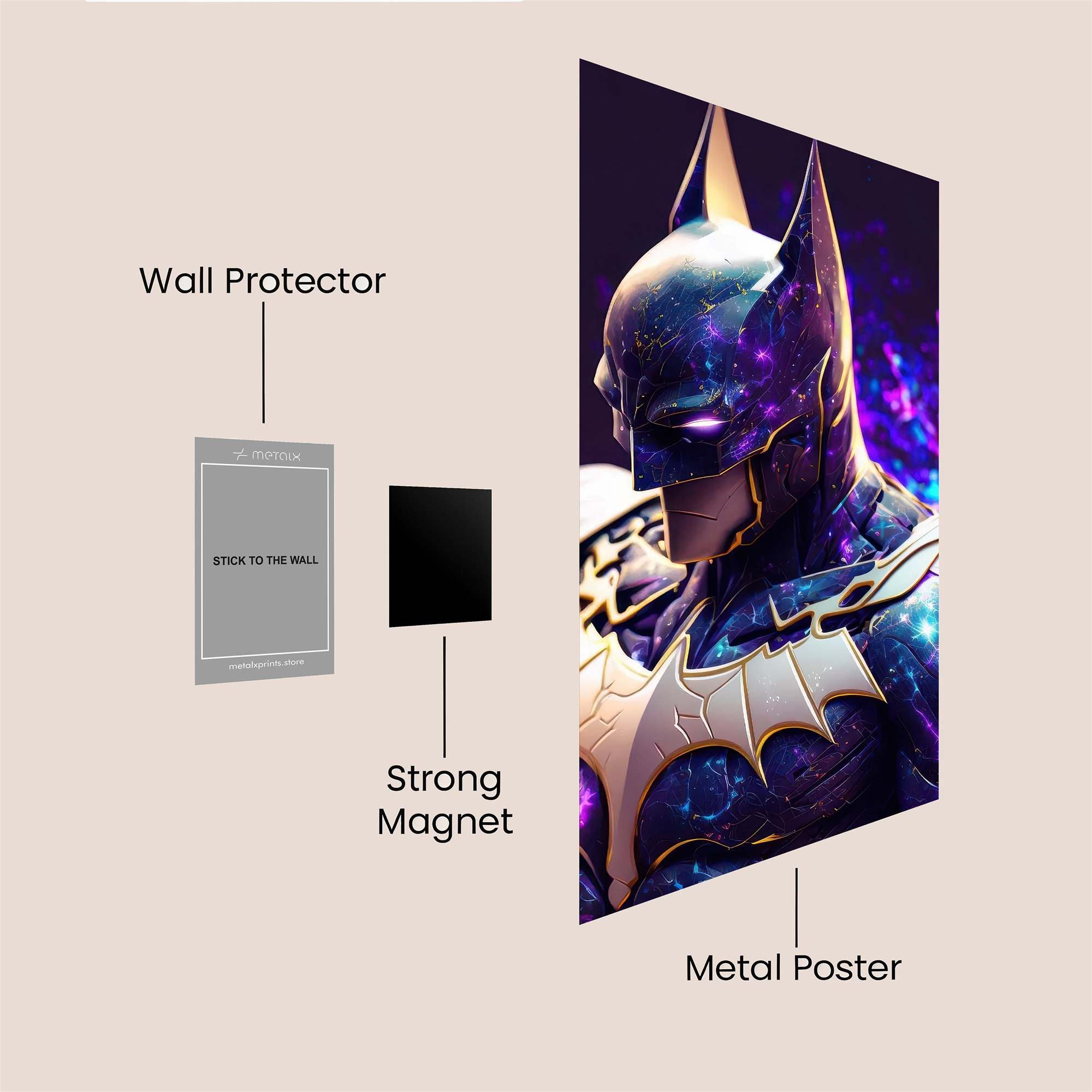 Galactic Guardian Safe Wall Magnetic / M