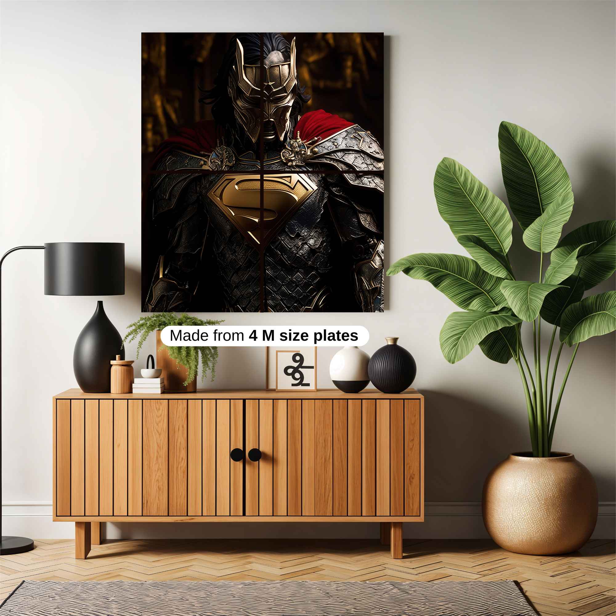 Superman Regal Safe Wall Magnetic / M