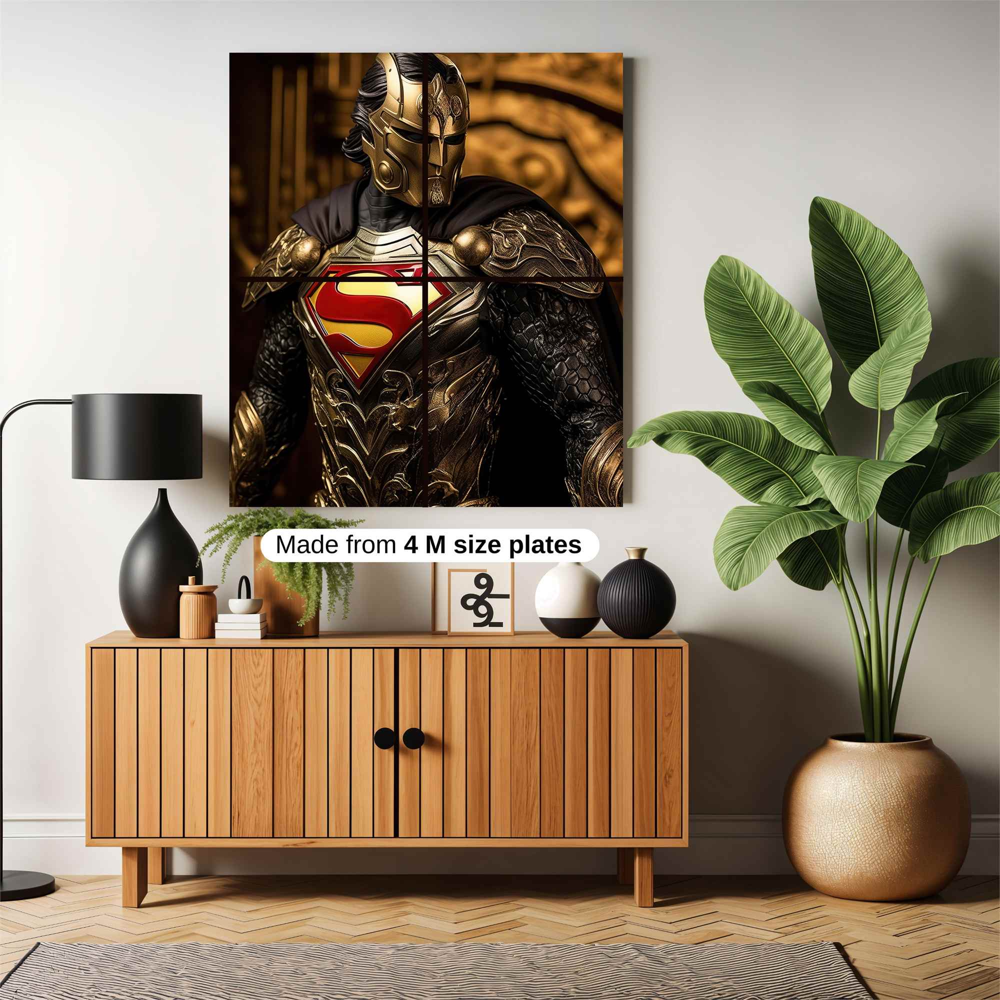 Superman Regal Safe Wall Magnetic / M
