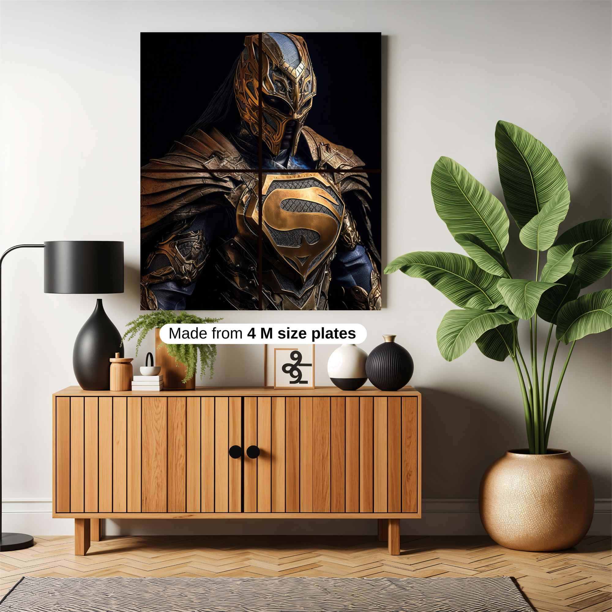 Superman Regal Safe Wall Magnetic / M